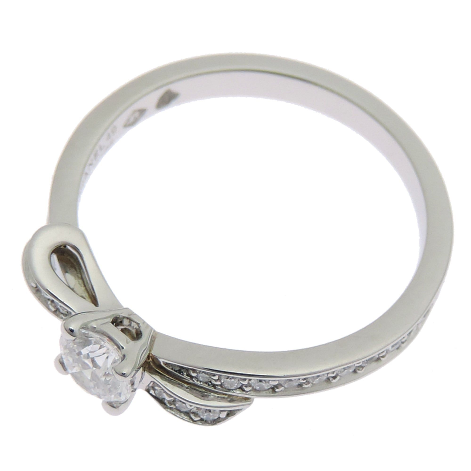 Platinum 950 Band Ring (Pre-Owned) - Chanel - Modalova