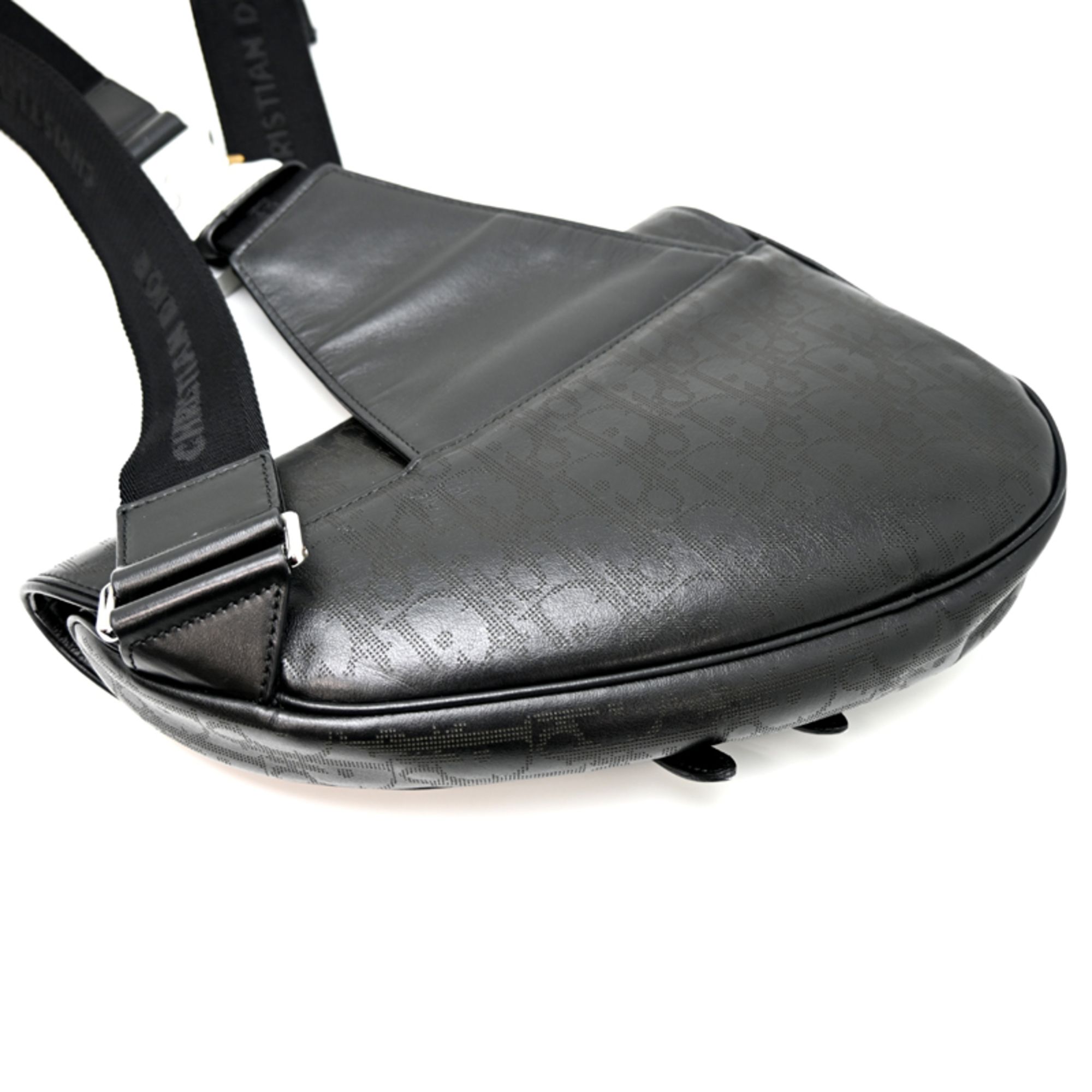 Leather Saddle Bag Shoulder Bag (Pre-Owned) - Christian Dior - Modalova