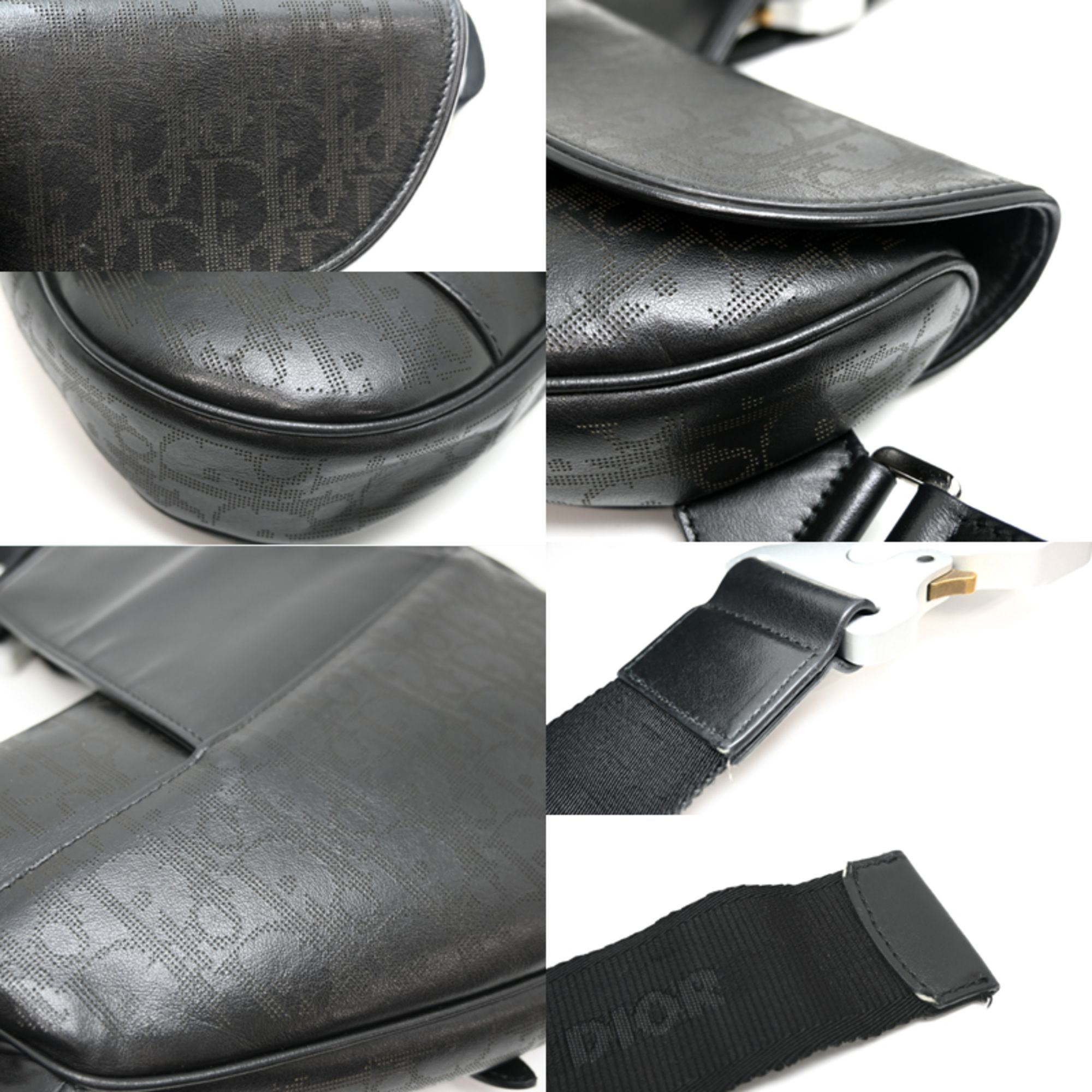 Leather Saddle Bag Shoulder Bag (Pre-Owned) - Christian Dior - Modalova