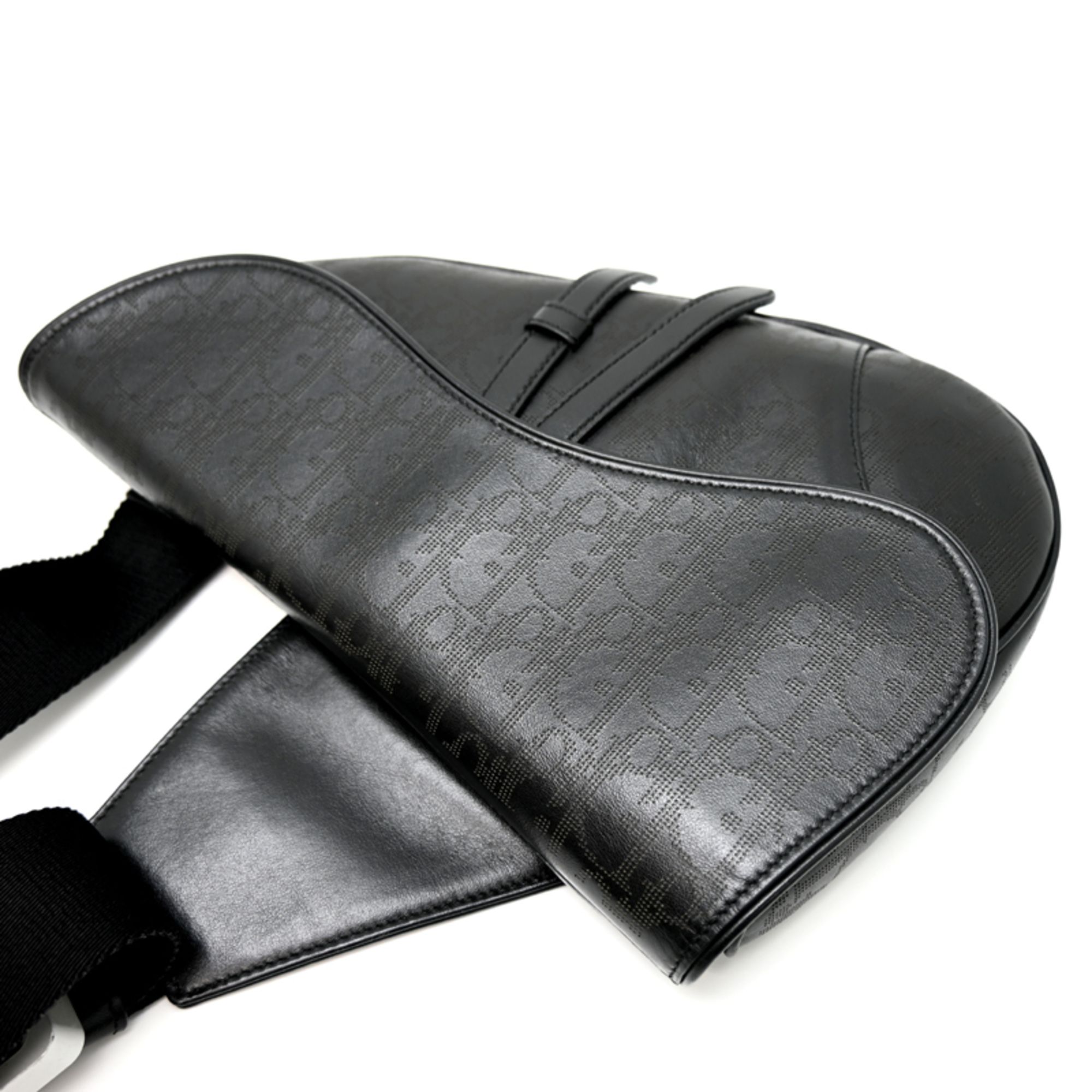 Leather Saddle Bag Shoulder Bag (Pre-Owned) - Christian Dior - Modalova