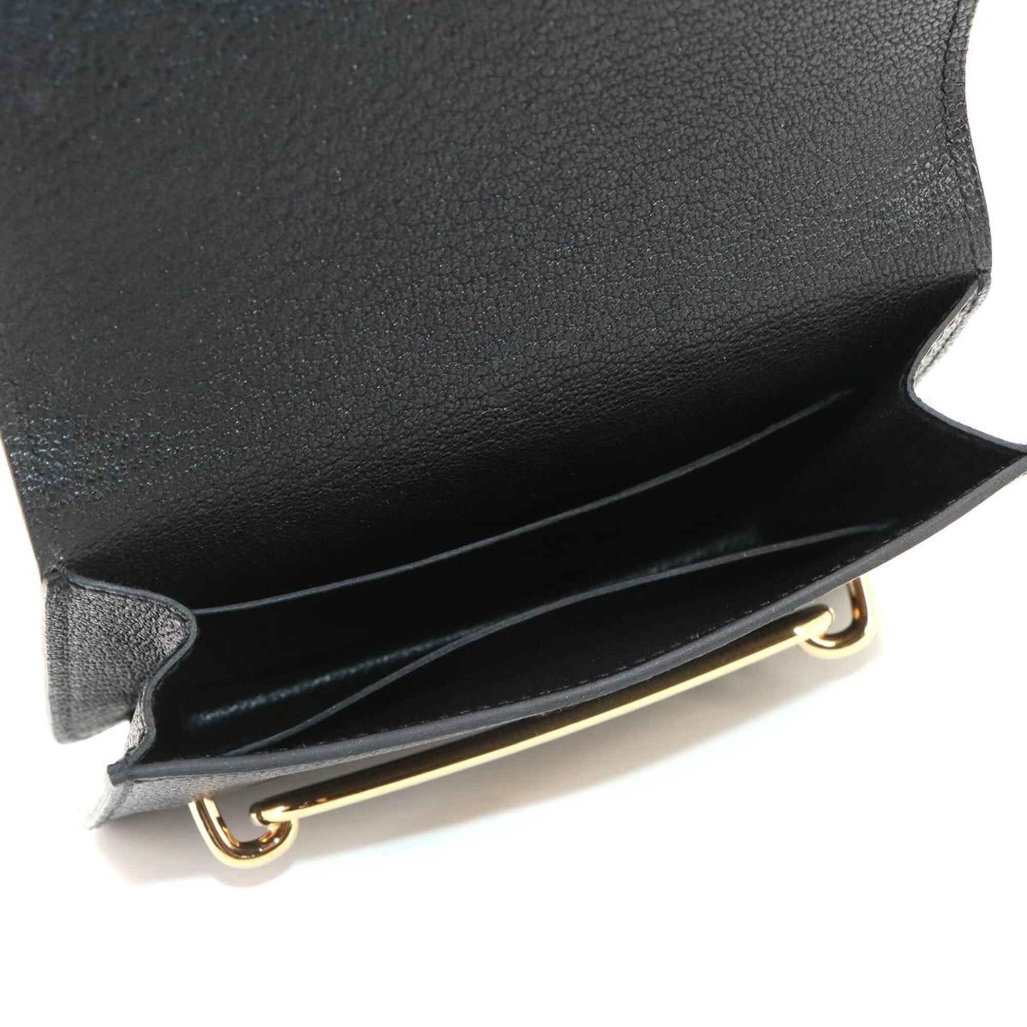 Chevre Leather Wallet (Bi-Fold) (Pre-Owned) - Hermes - Modalova