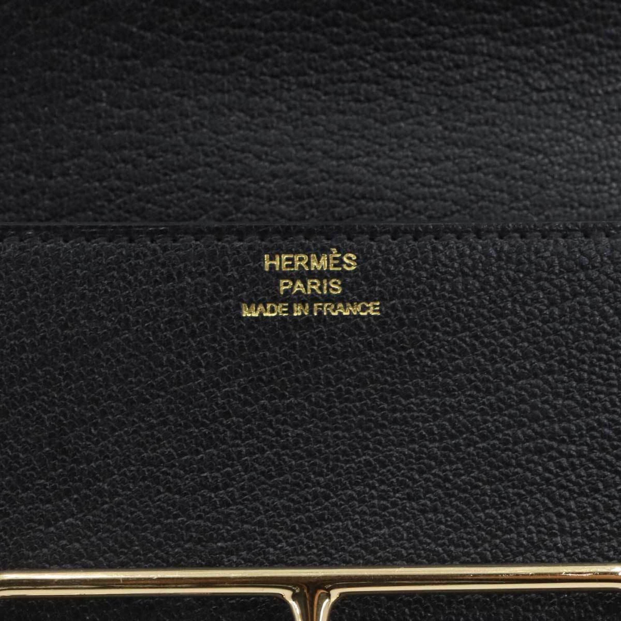 Chevre Leather Wallet (Bi-Fold) (Pre-Owned) - Hermes - Modalova