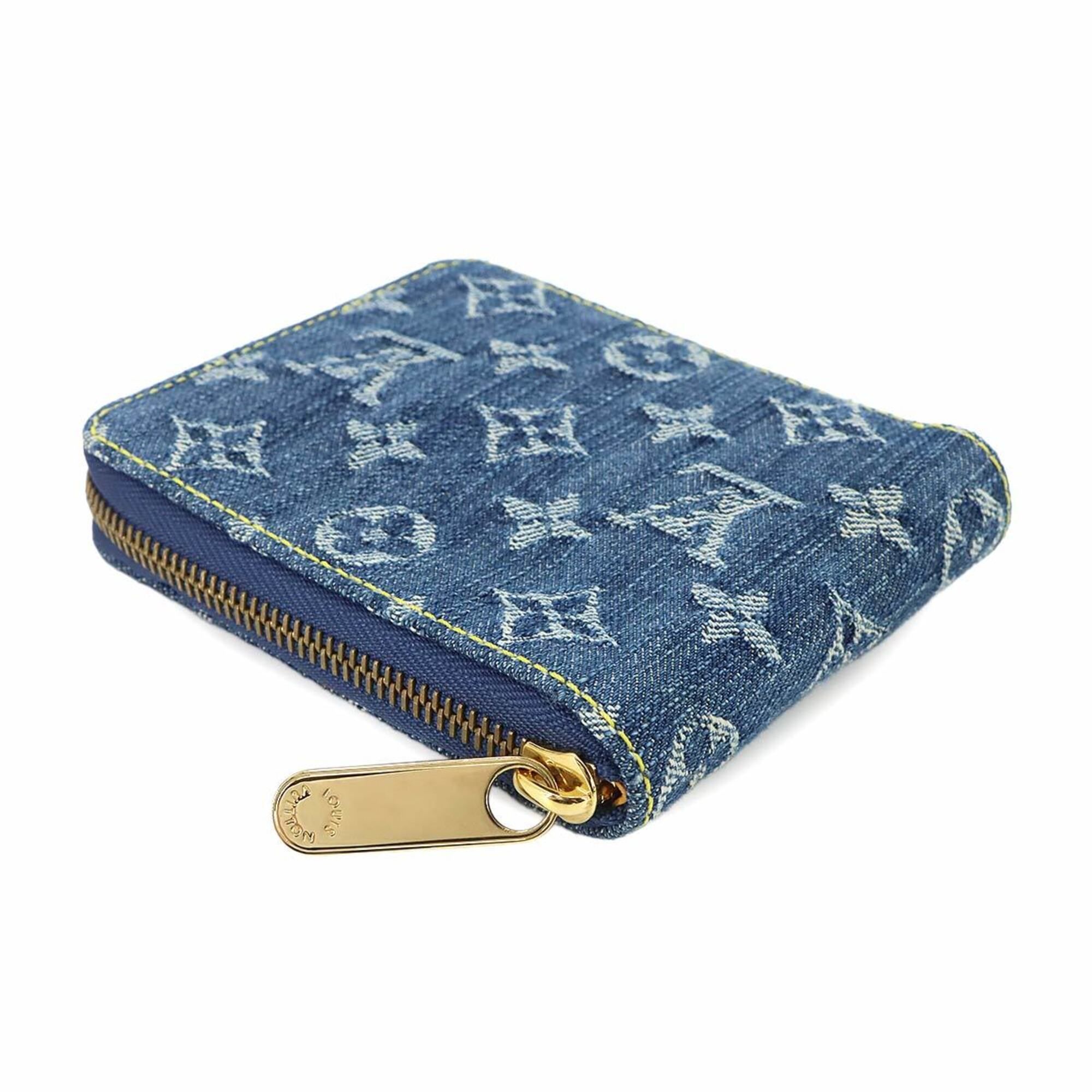 Denim Canvas Wallet (Bi-Fold) (Pre-Owned) - Louis Vuitton - Modalova