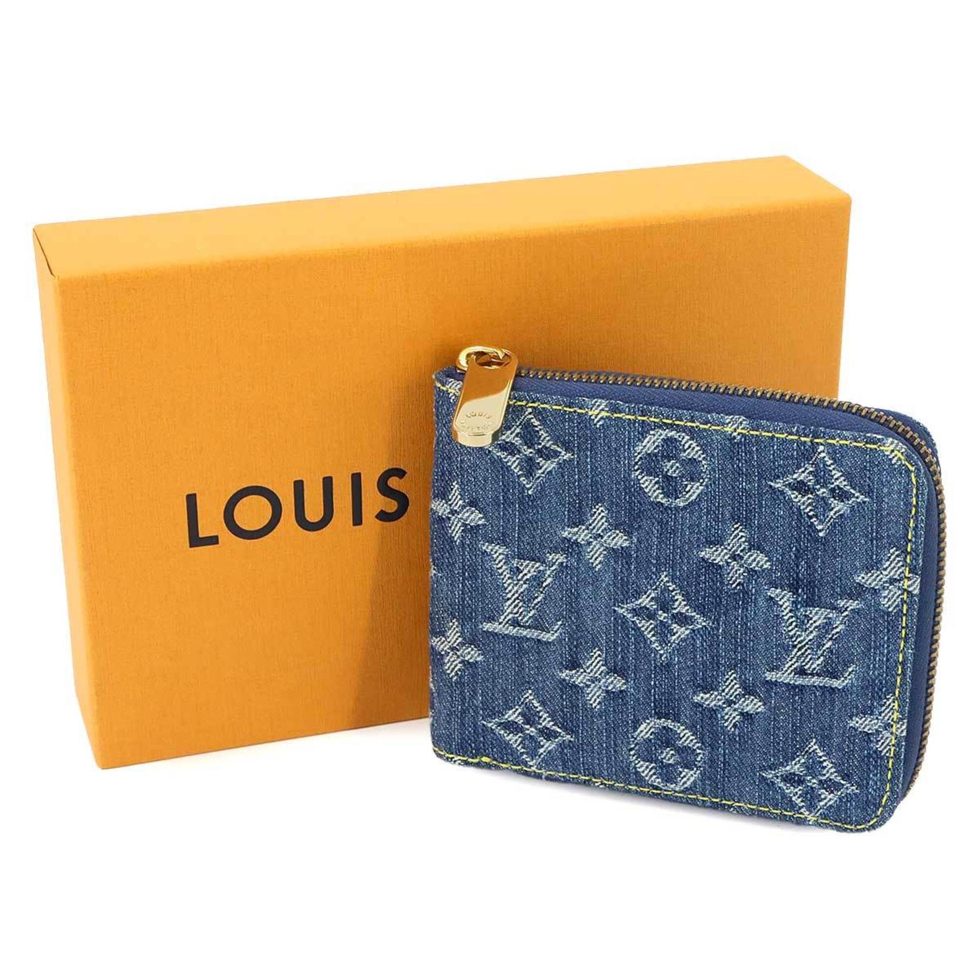 Denim Canvas Wallet (Bi-Fold) (Pre-Owned) - Louis Vuitton - Modalova