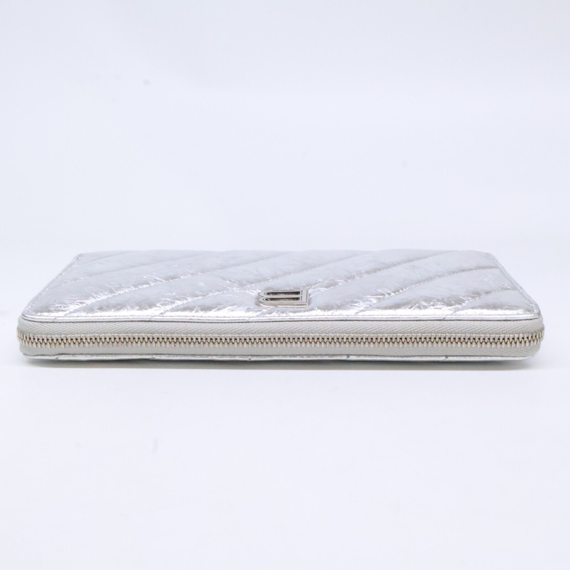 Leather Long Wallet (Bi-Fold) (Pre-Owned) - Balenciaga - Modalova