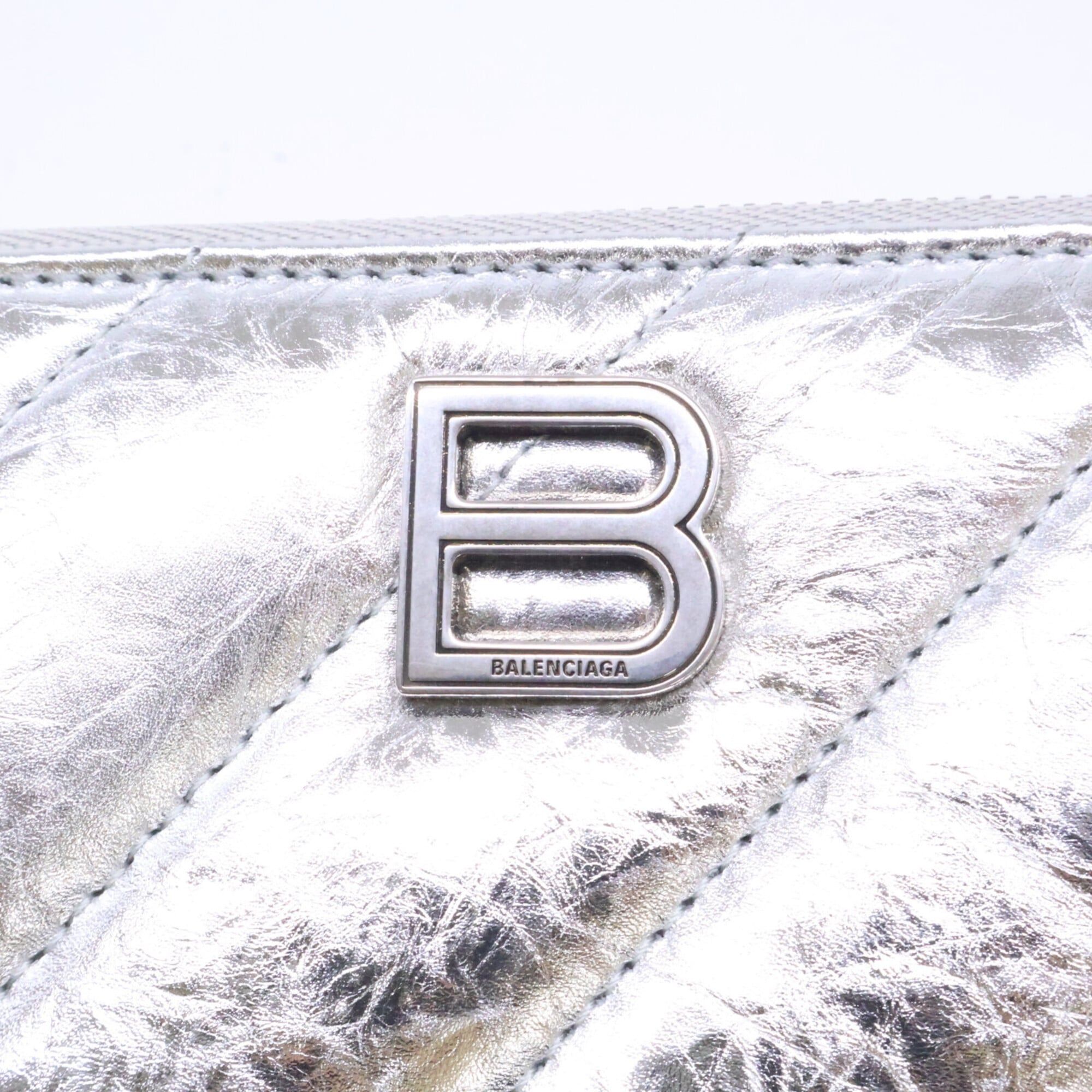 Leather Long Wallet (Bi-Fold) (Pre-Owned) - Balenciaga - Modalova