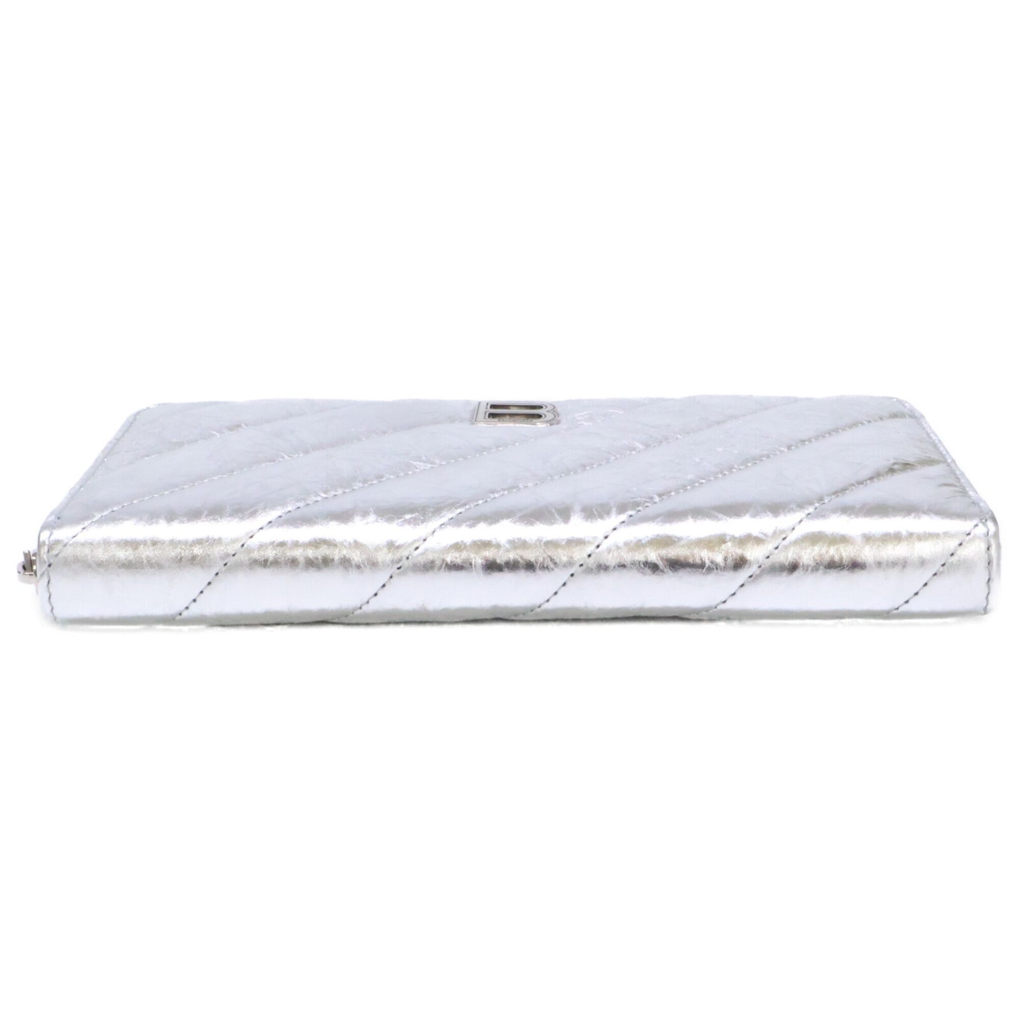 Leather Long Wallet (Bi-Fold) (Pre-Owned) - Balenciaga - Modalova