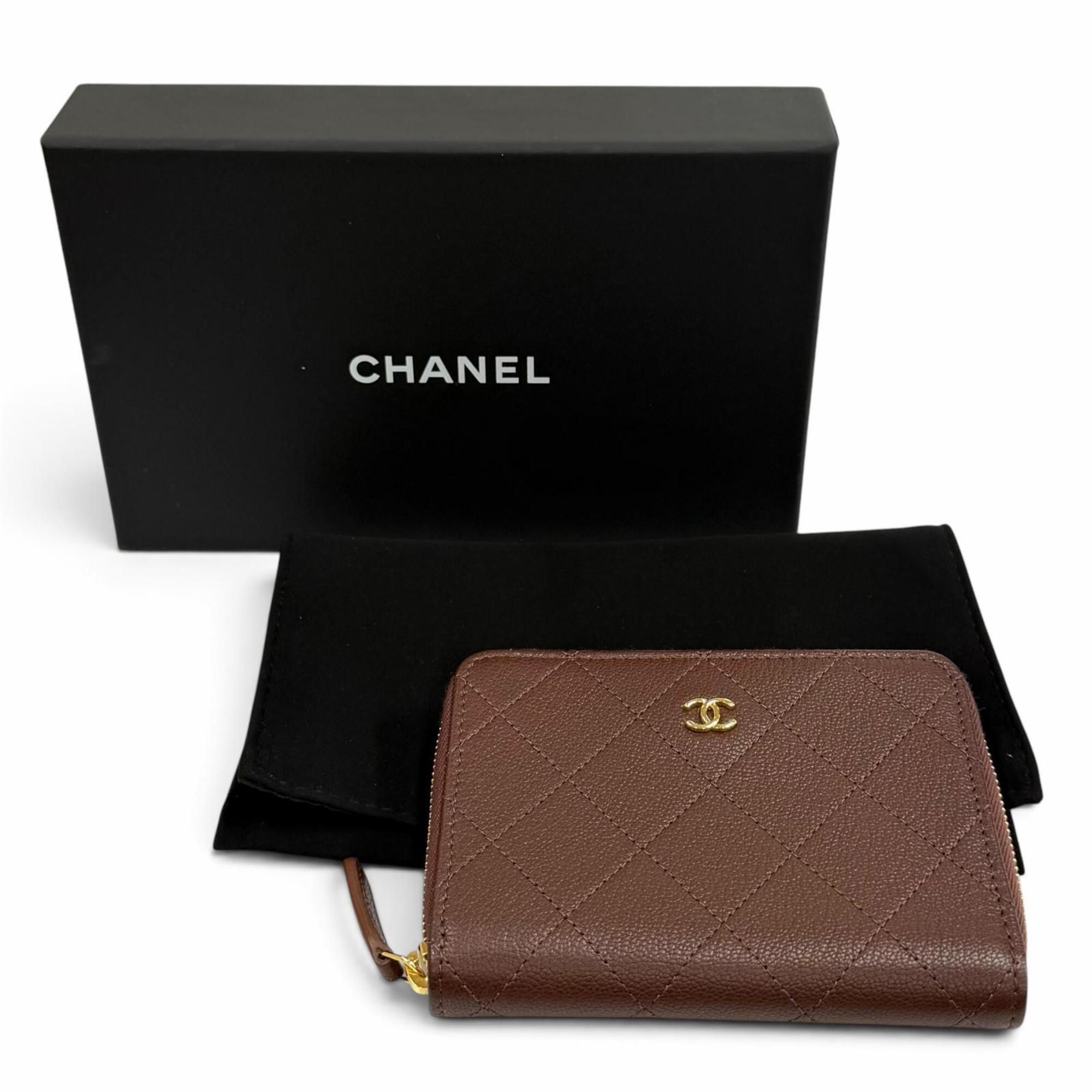 Leather Wallet (Bi-Fold) (Pre-Owned) - Chanel - Modalova