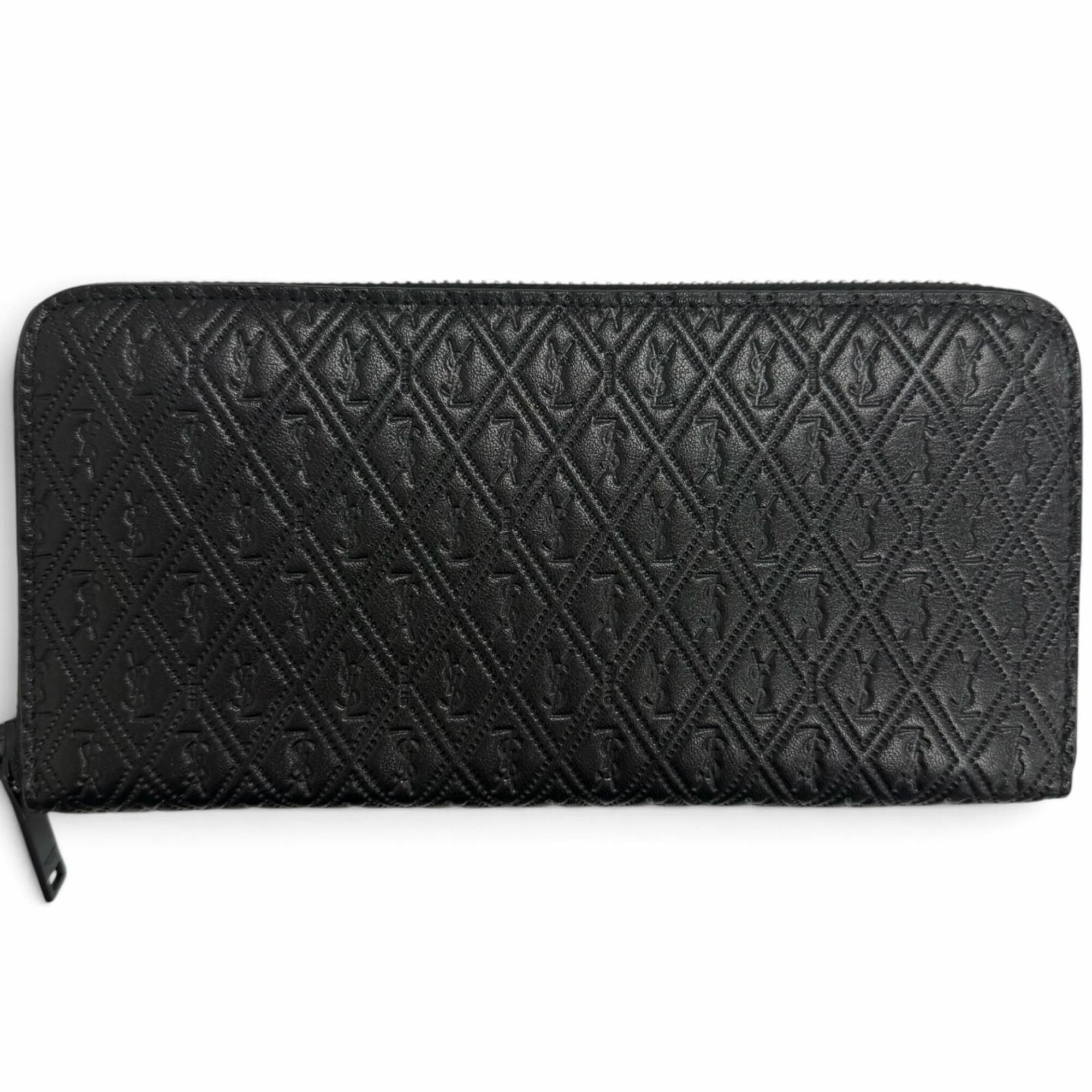 Leather Long Wallet (Bi-Fold) (Pre-Owned) - Saint Laurent - Modalova