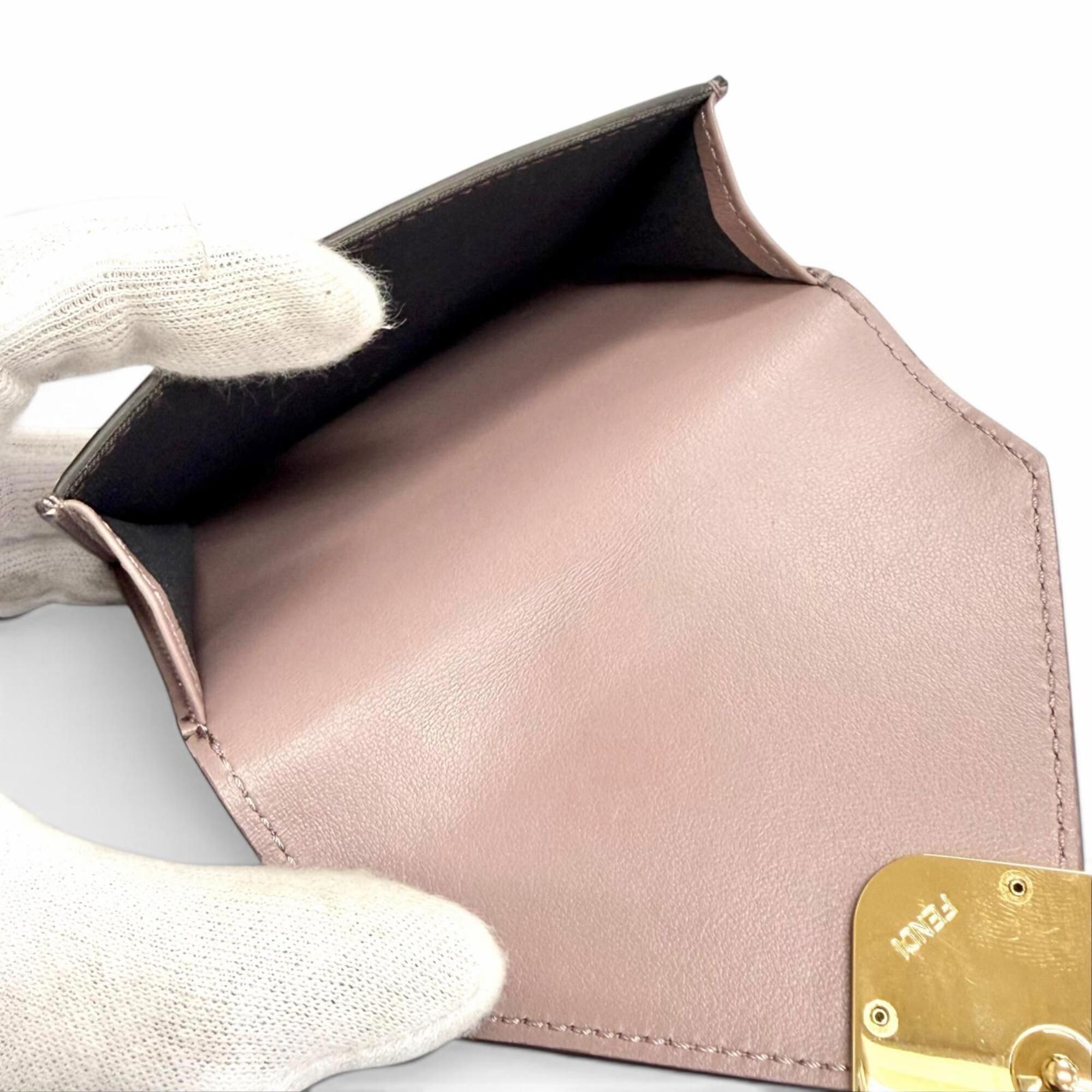 Leather Wallet (Tri-Fold) (Pre-Owned) - Fendi - Modalova