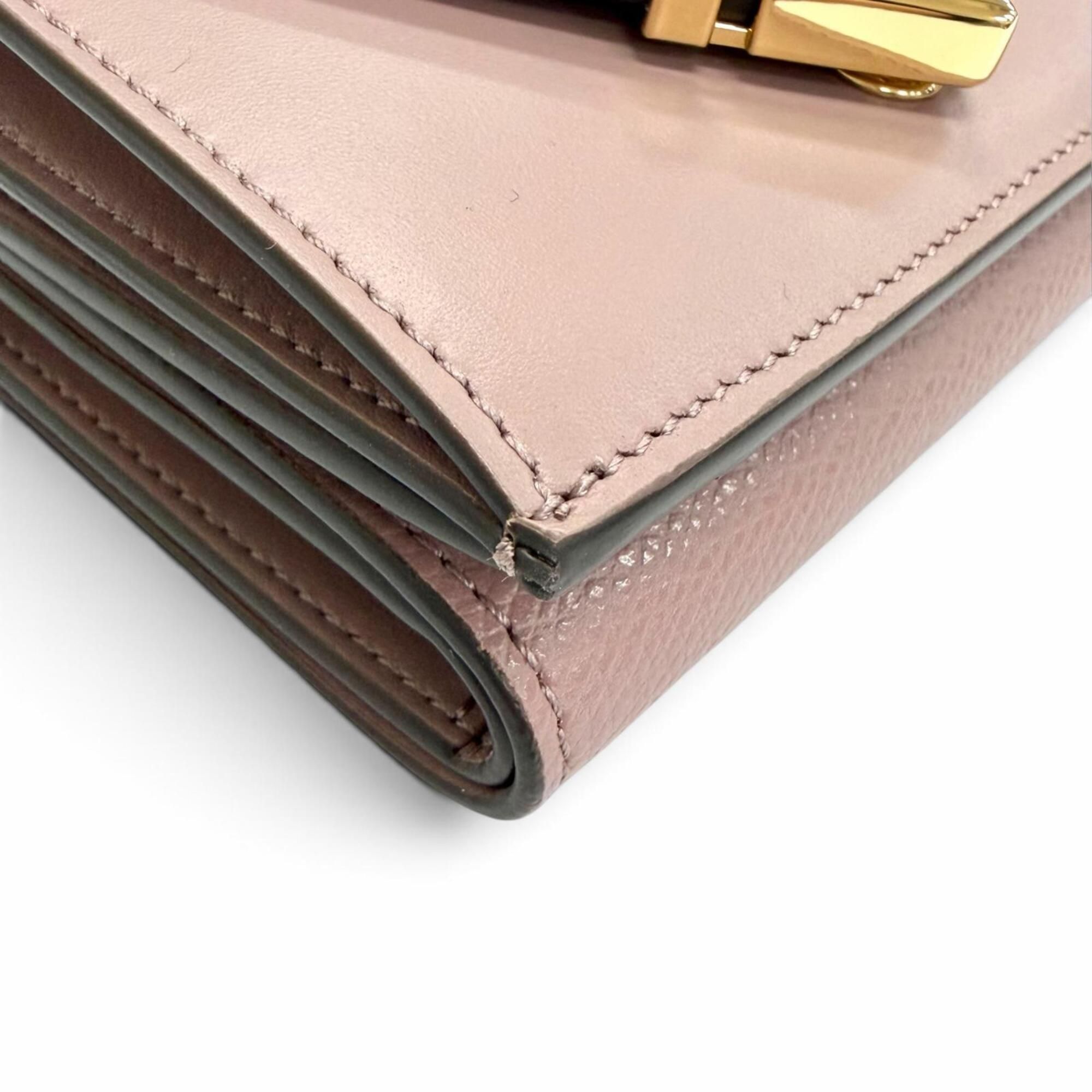 Leather Wallet (Tri-Fold) (Pre-Owned) - Fendi - Modalova