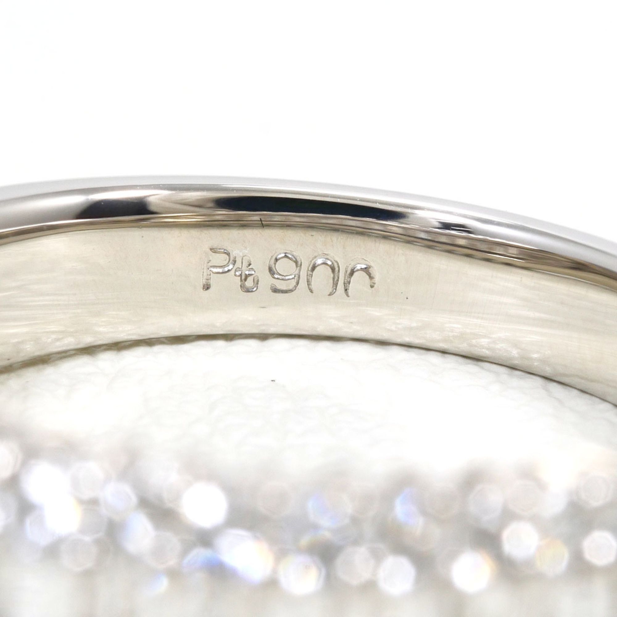 Platinum 900 Band Ring (Pre-Owned) - Unbranded - Modalova