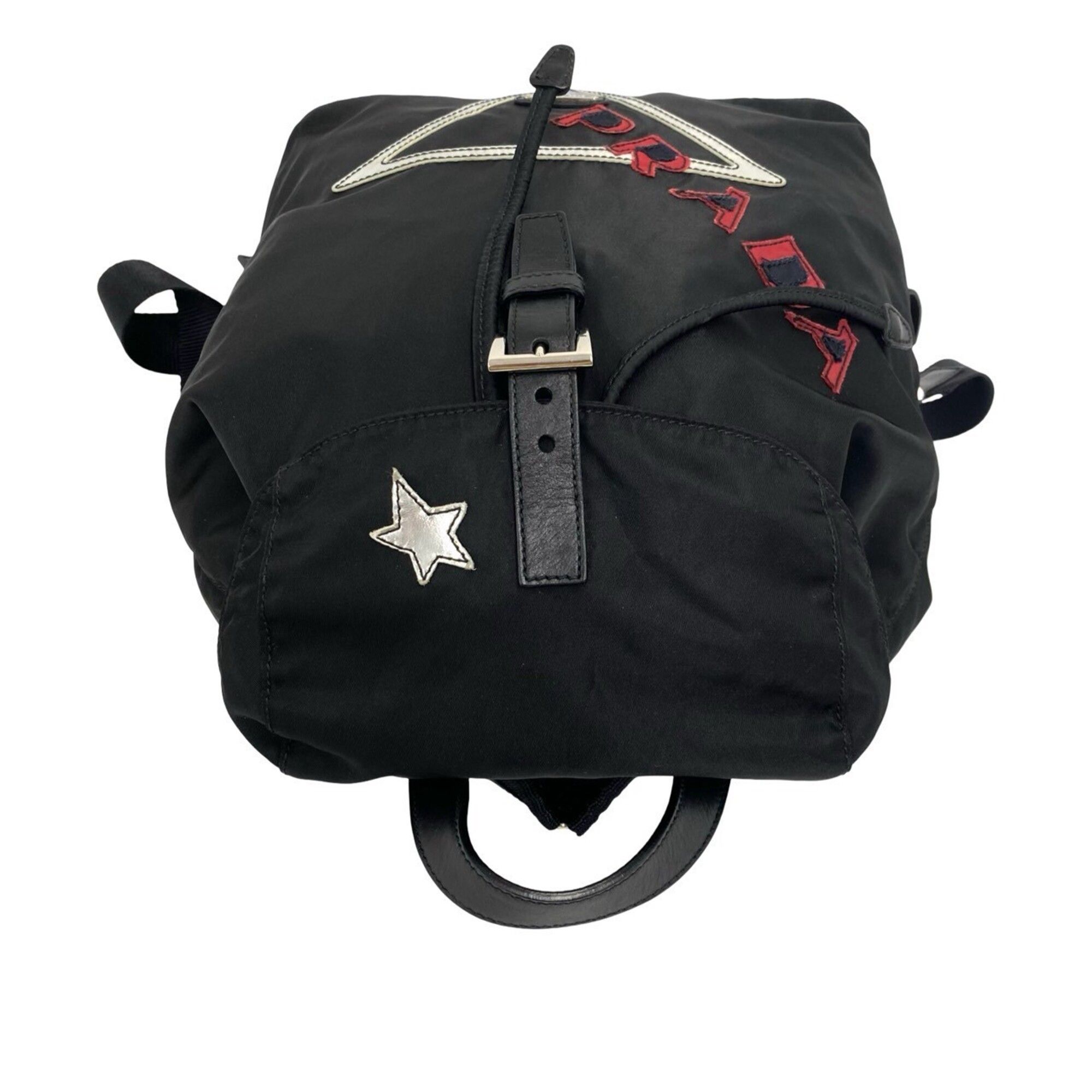 Nylon Leather Backpack (Pre-Owned) - Prada - Modalova