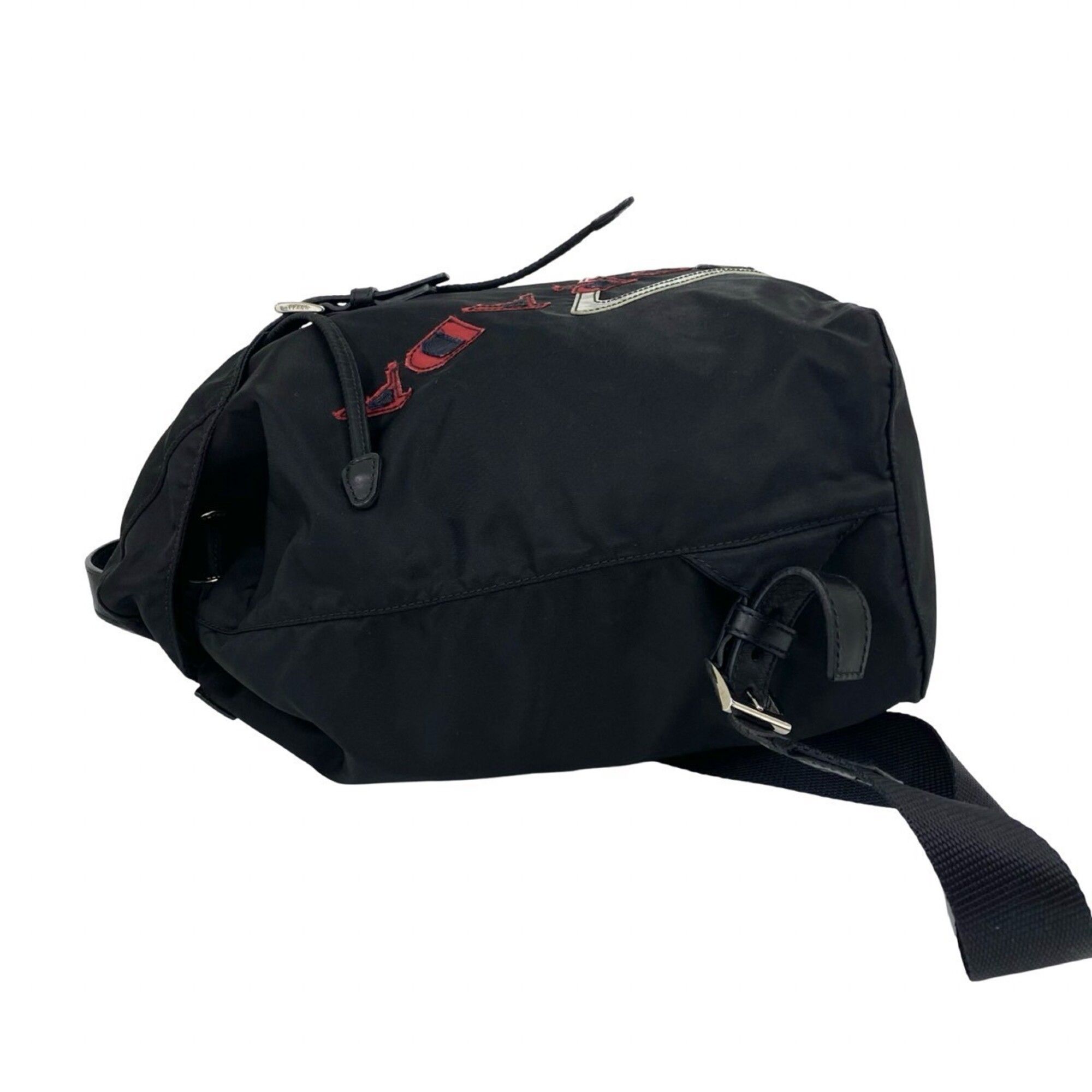 Nylon Leather Backpack (Pre-Owned) - Prada - Modalova