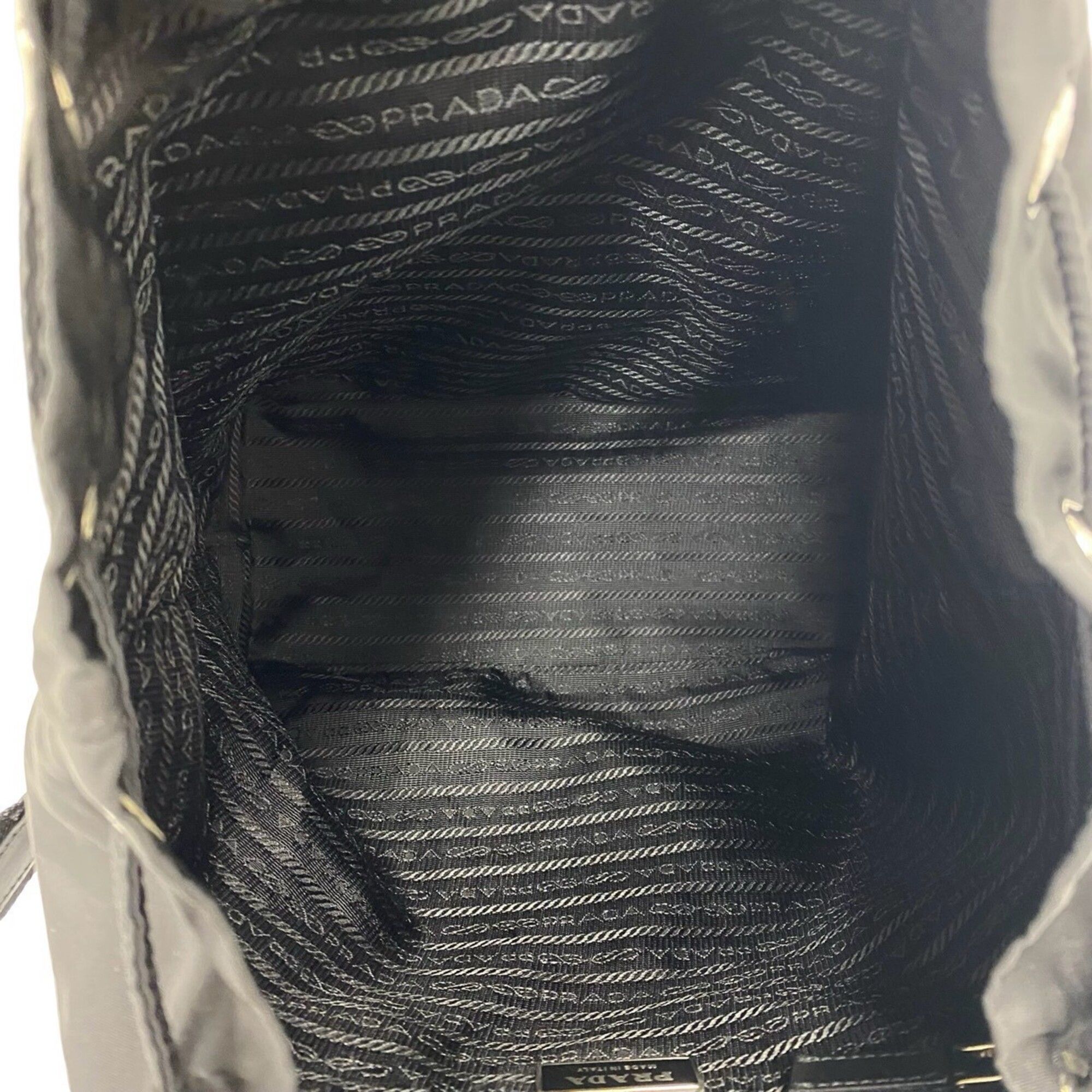 Nylon Leather Backpack (Pre-Owned) - Prada - Modalova
