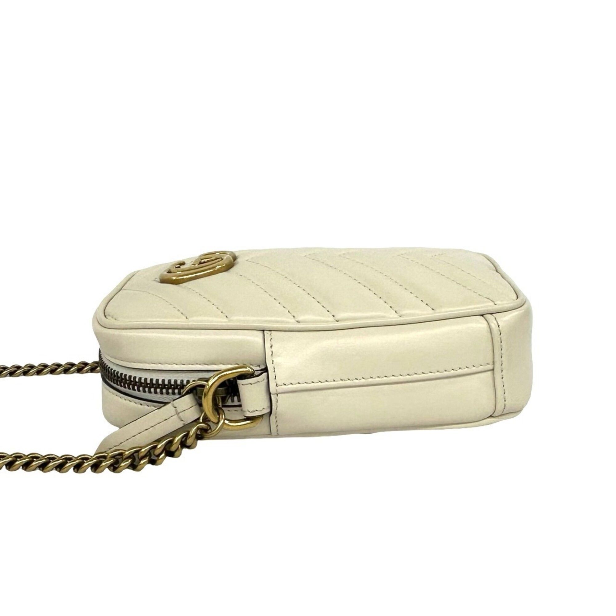 Leather Pochette Shoulder Bag (Pre-Owned) - Gucci - Modalova