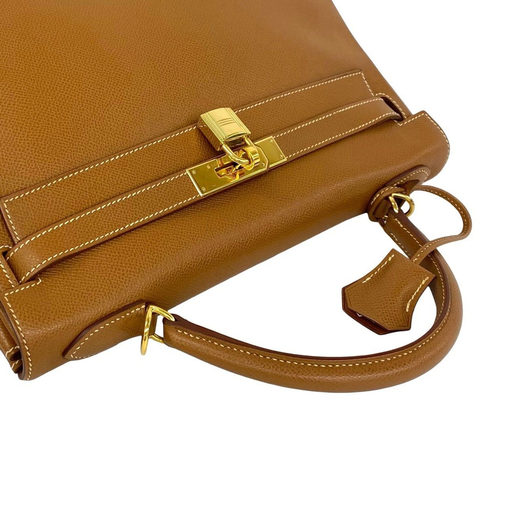 Courchevel Leather Handbag Shoulder Bag (Pre-Owned) - Hermes - Modalova