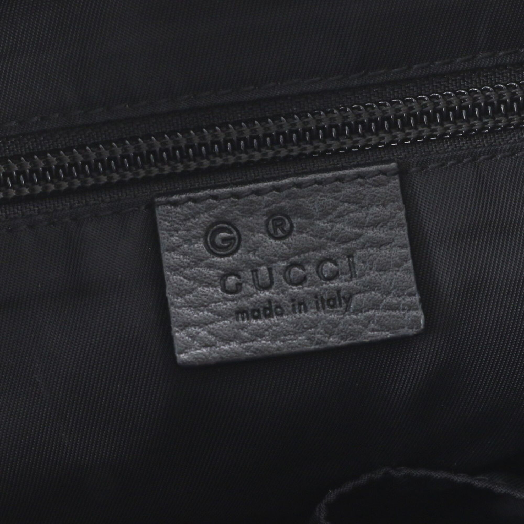 Leather Nylon Backpack Shoulder Bag (Pre-Owned) - Gucci - Modalova