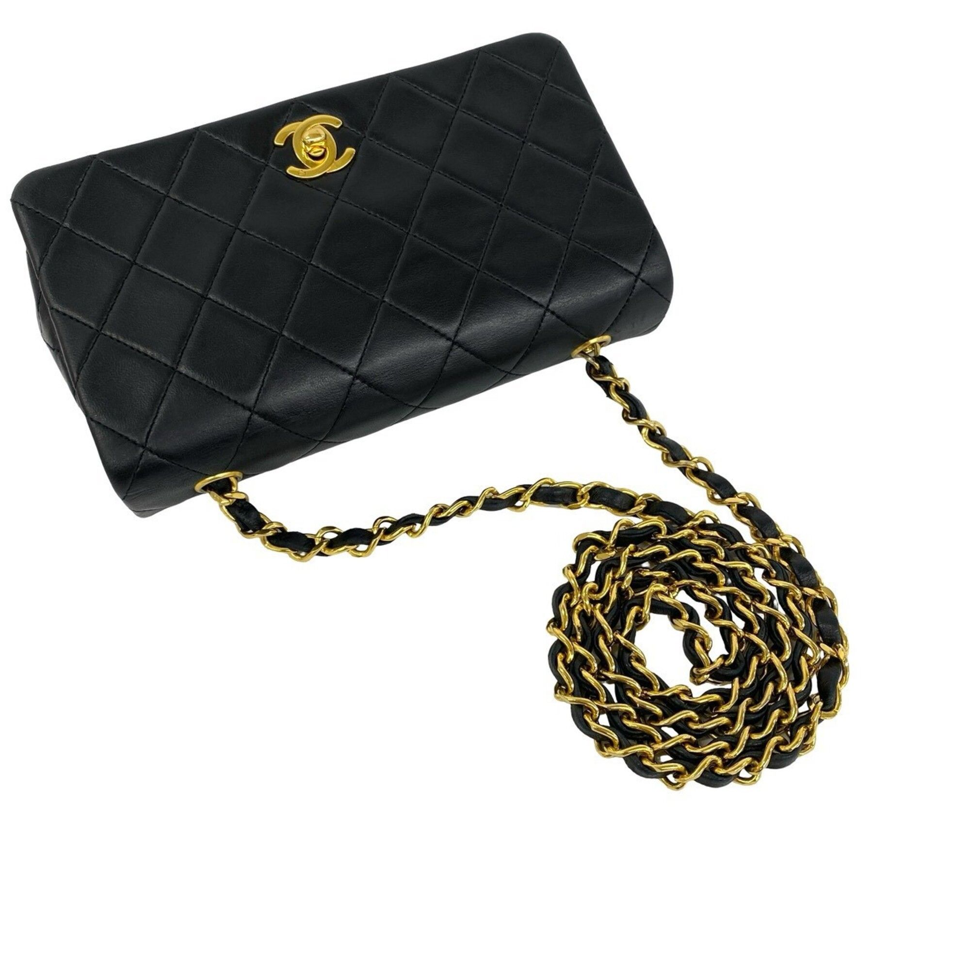Leather Pochette Shoulder Bag (Pre-Owned) - Chanel - Modalova