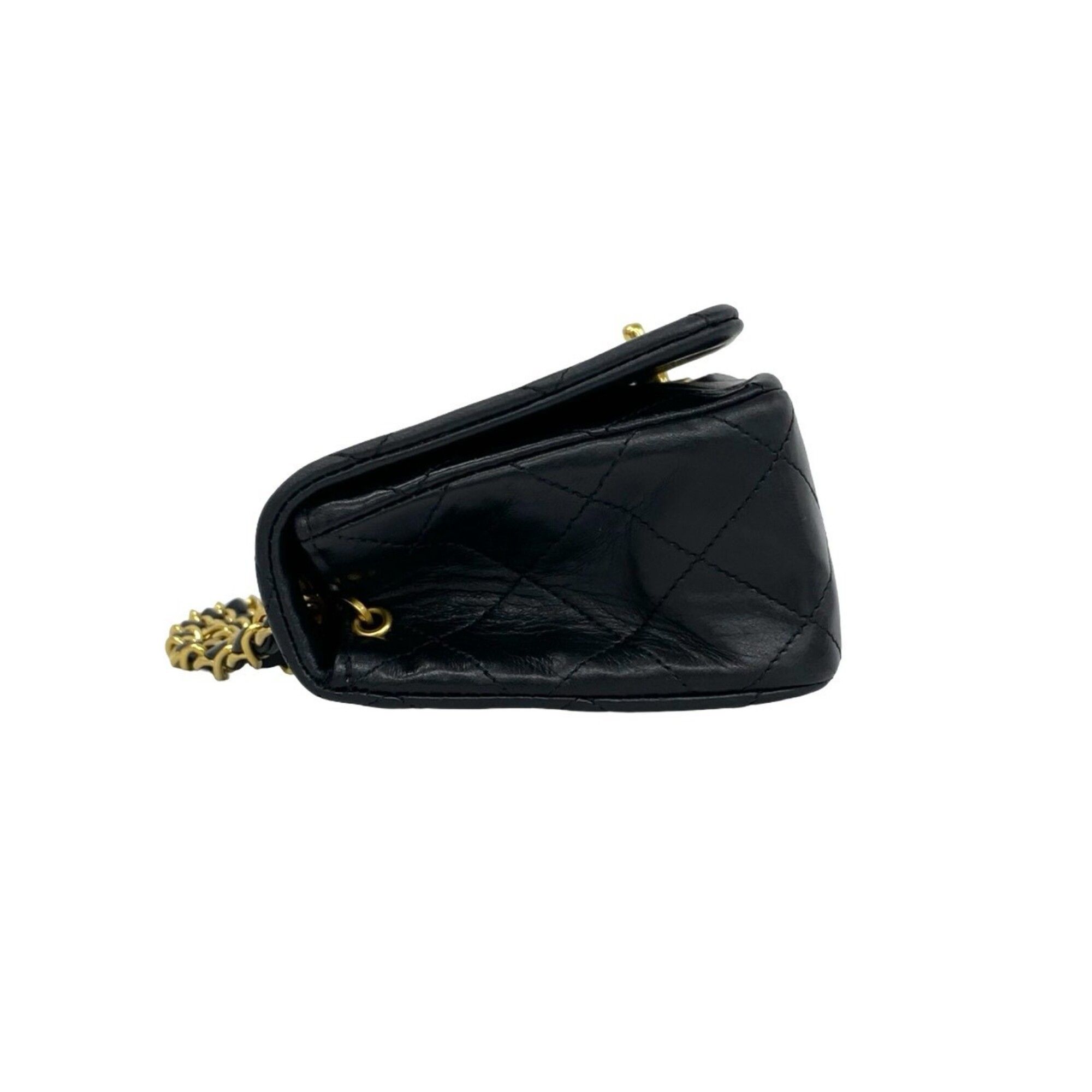 Leather Pochette Shoulder Bag (Pre-Owned) - Chanel - Modalova