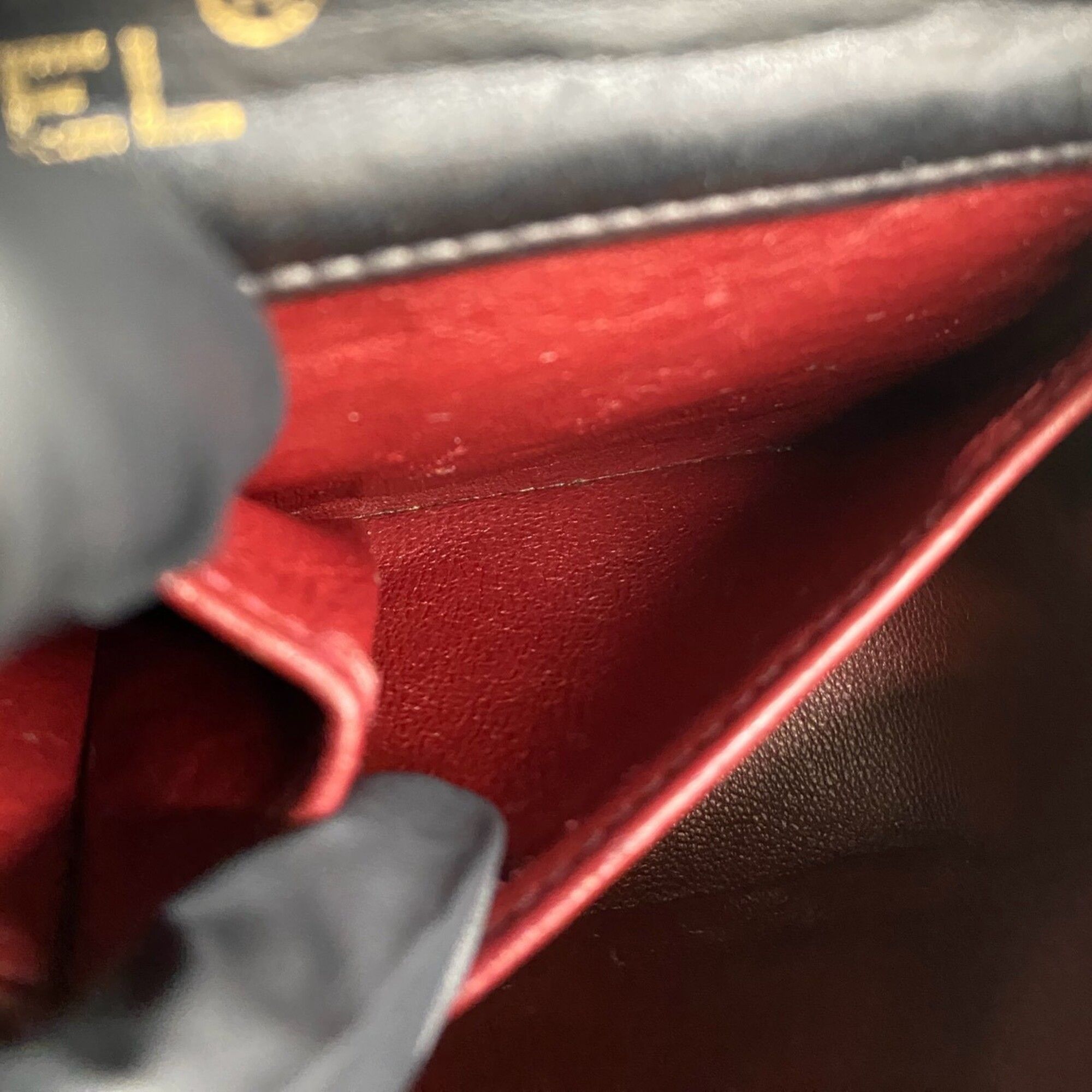Leather Pochette Shoulder Bag (Pre-Owned) - Chanel - Modalova
