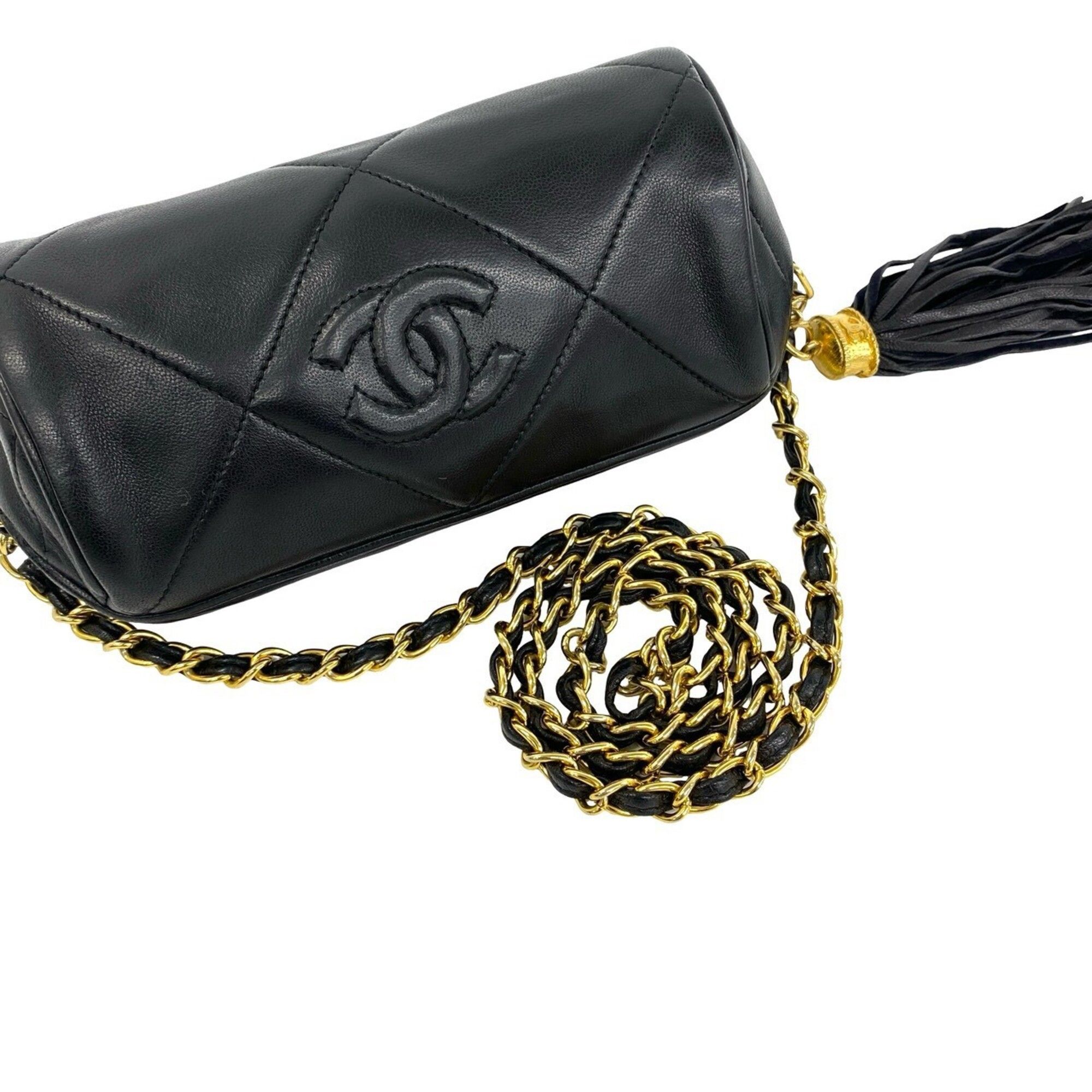 Grained Calfskin Shoulder Bag (Pre-Owned) - Chanel - Modalova
