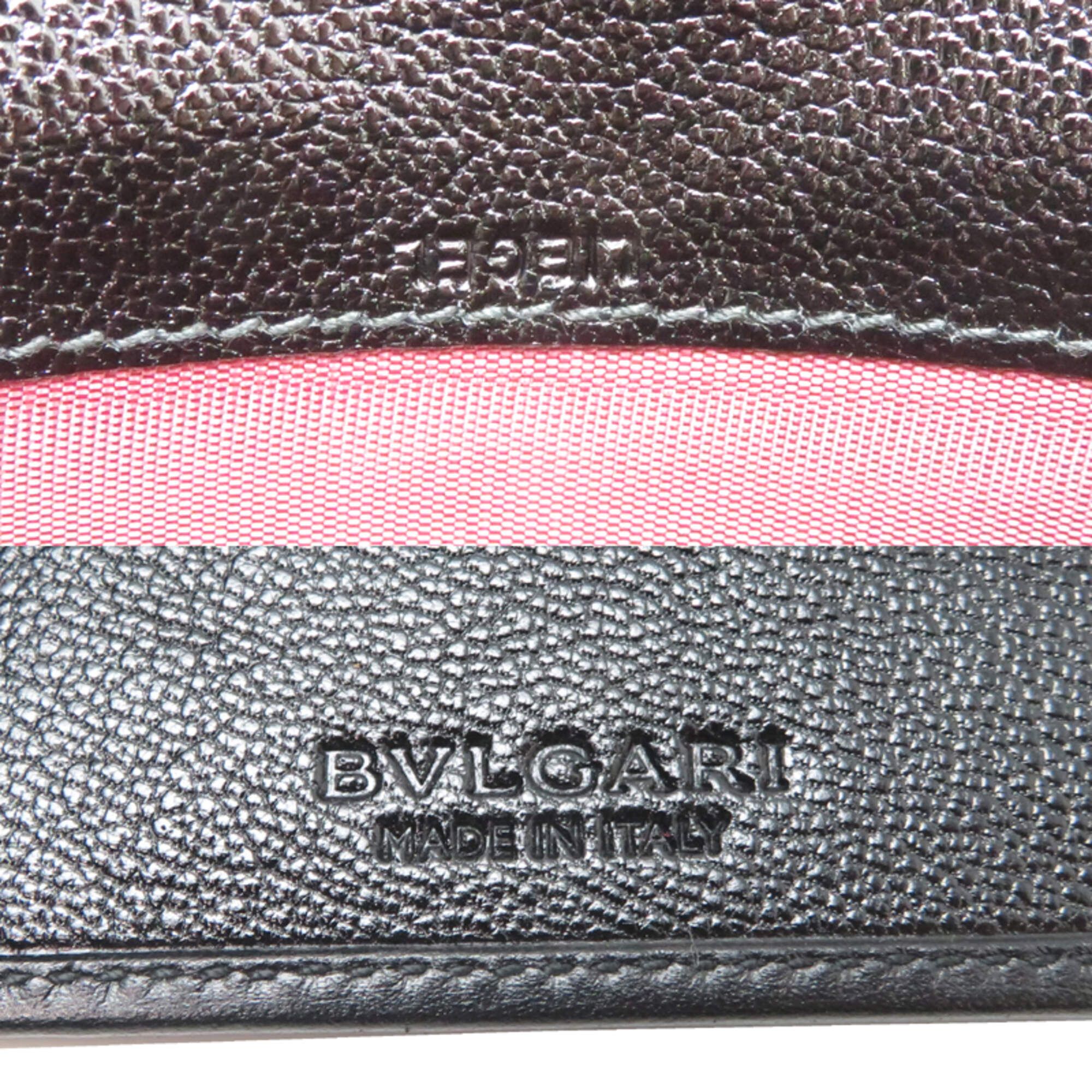 Leather Long Wallet (Bi-Fold) (Pre-Owned) - Bvlgari - Modalova