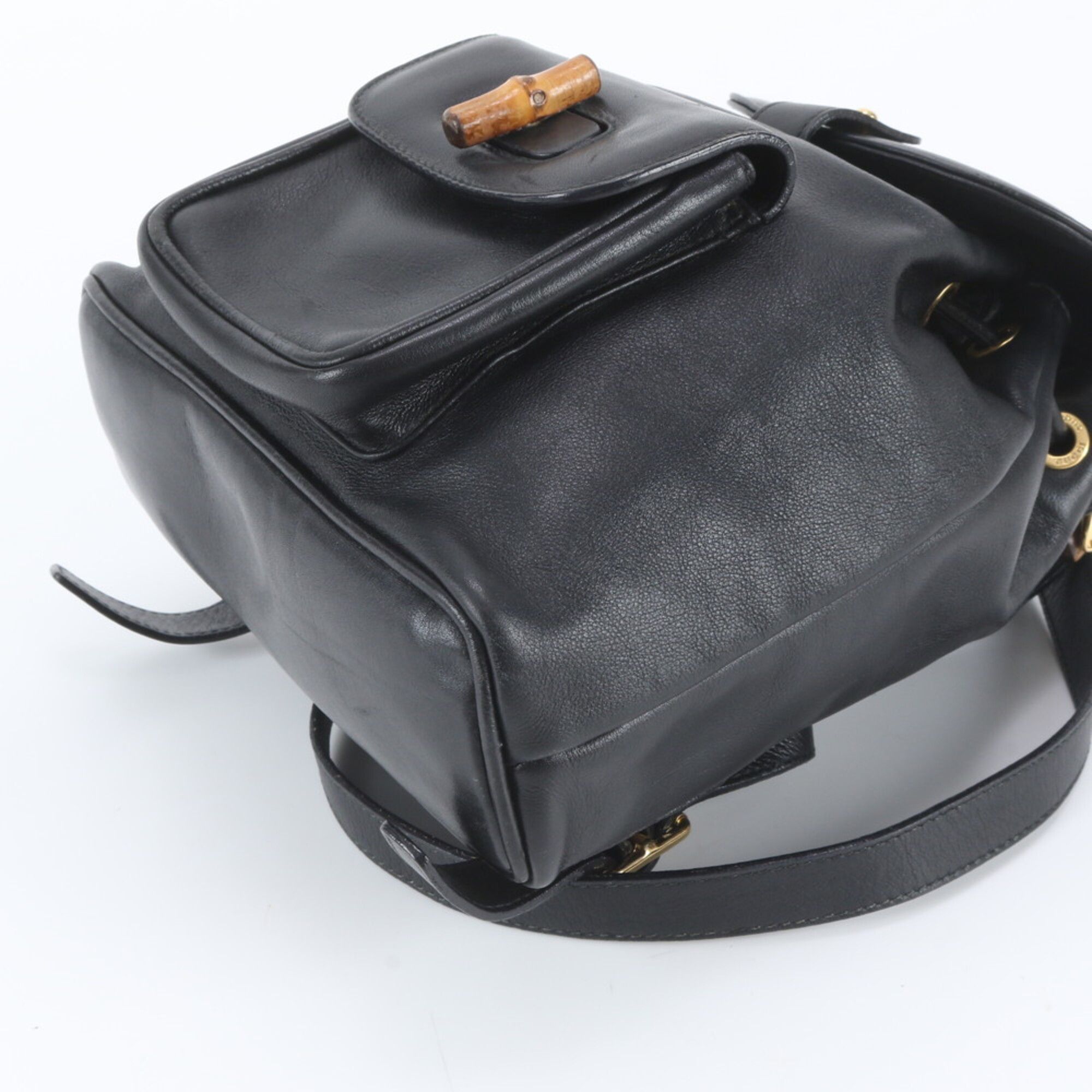 Leather Backpack (Pre-Owned) - Gucci - Modalova