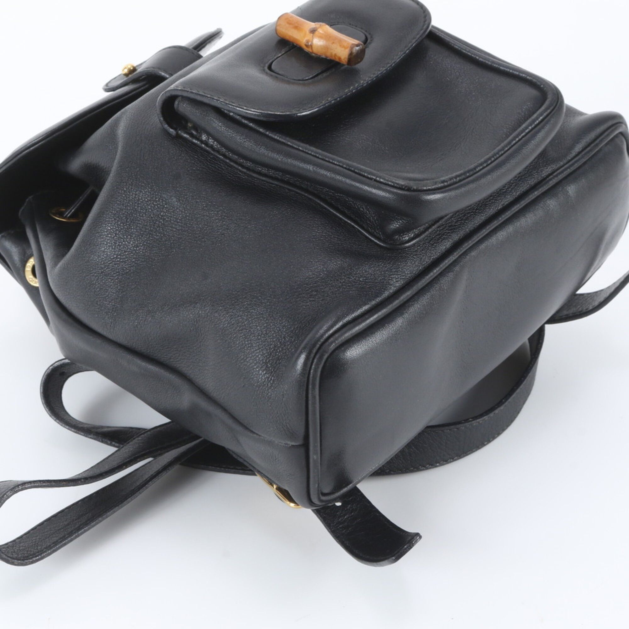 Leather Backpack (Pre-Owned) - Gucci - Modalova