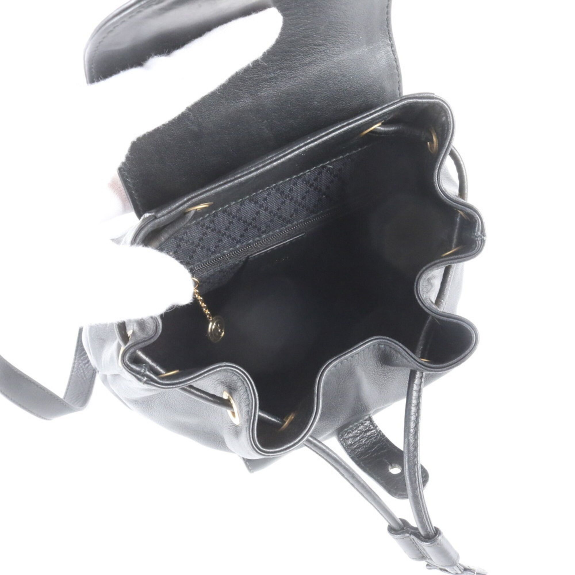 Leather Backpack (Pre-Owned) - Gucci - Modalova