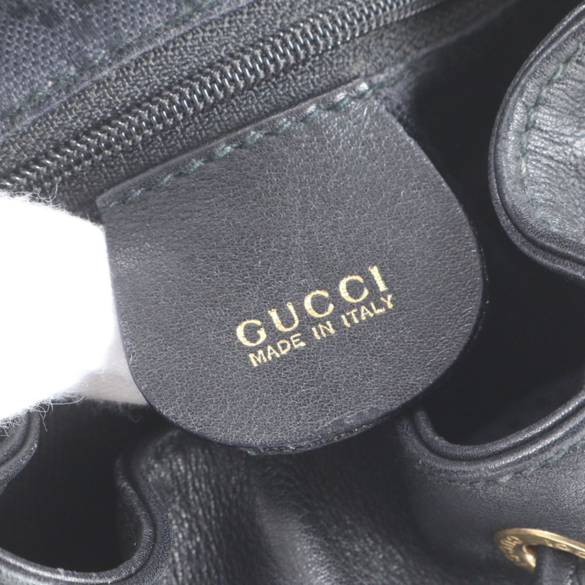 Leather Backpack (Pre-Owned) - Gucci - Modalova