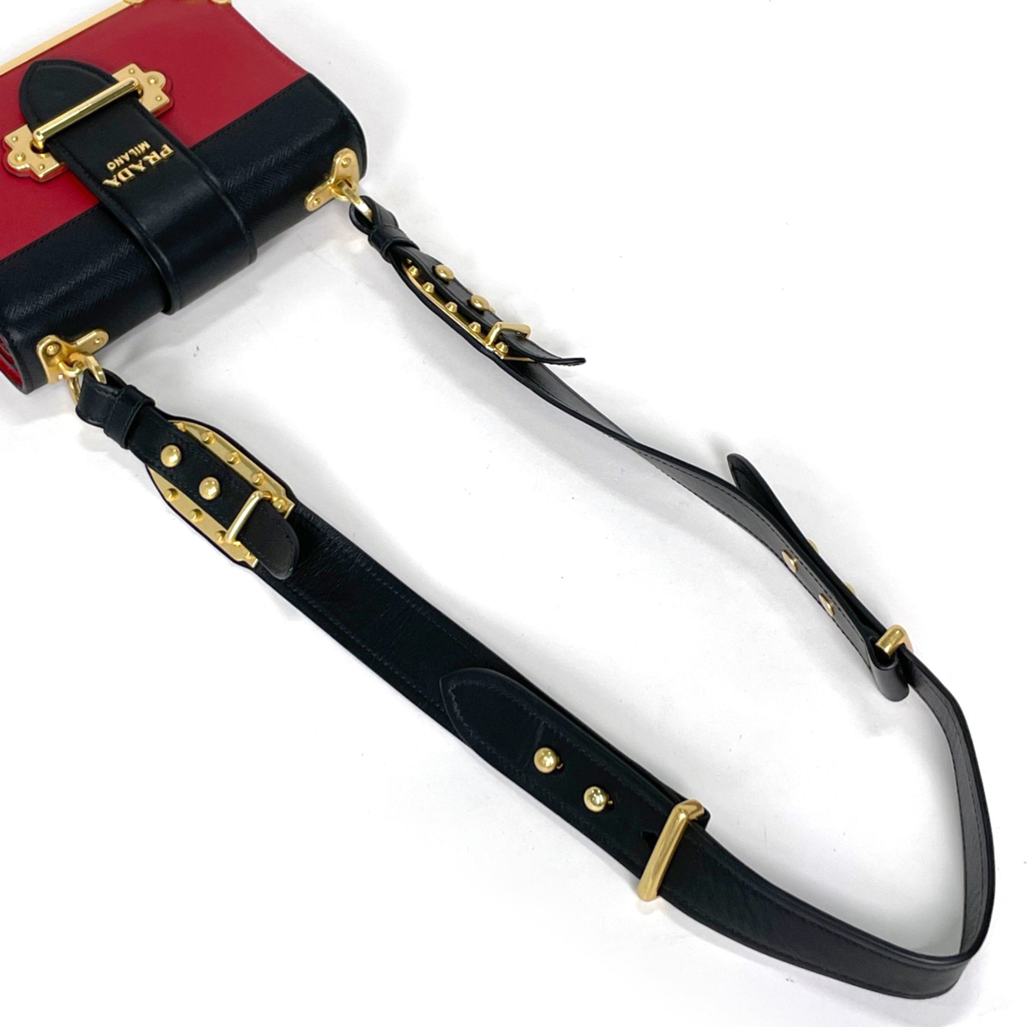 Leather Shoulder Bag (Pre-Owned) - Prada - Modalova
