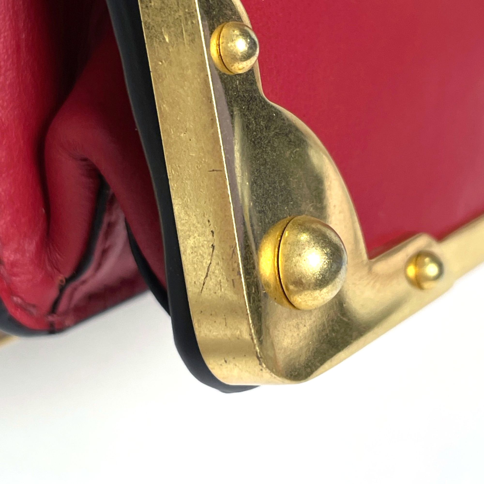 Leather Shoulder Bag (Pre-Owned) - Prada - Modalova
