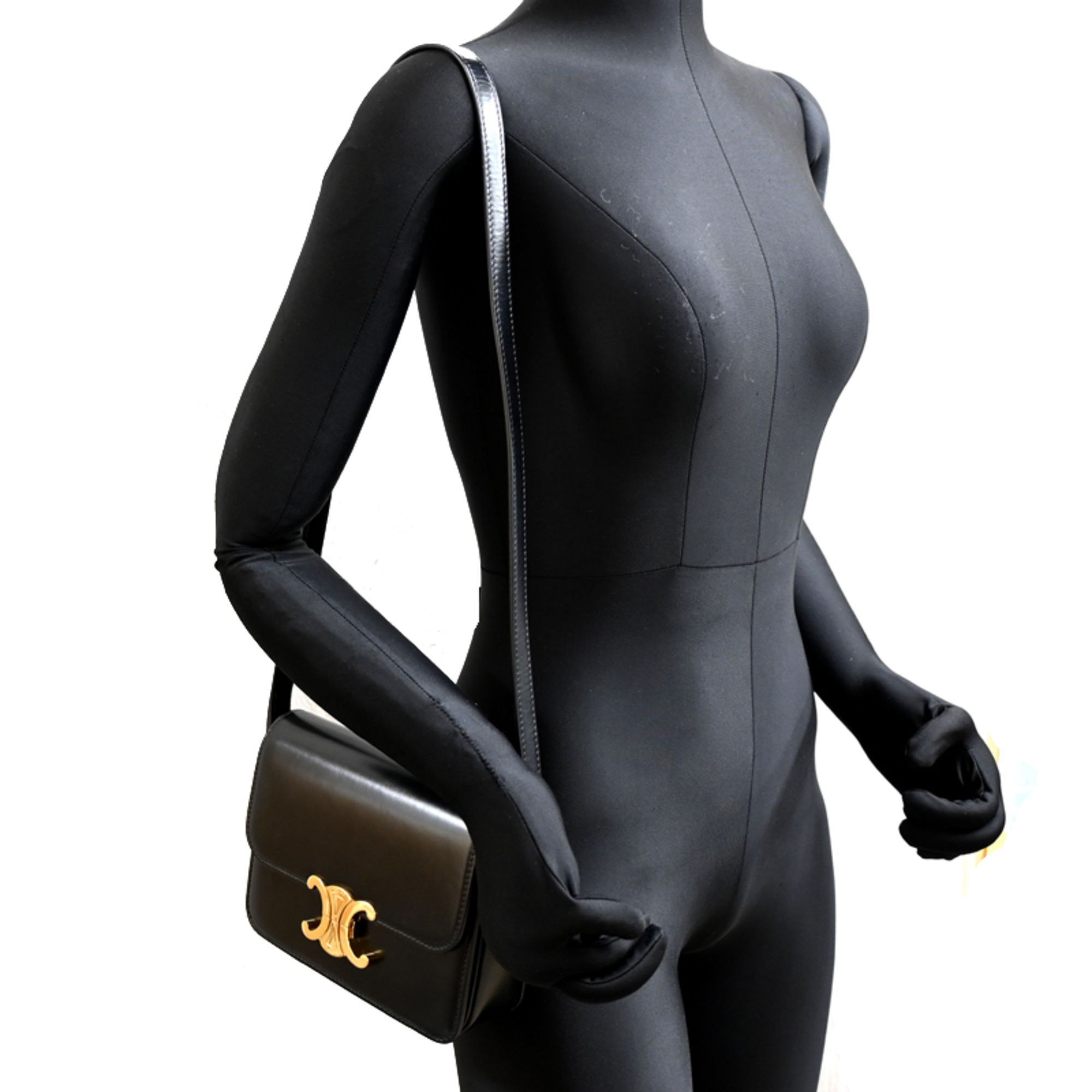 Leather Shoulder Bag (Pre-Owned) - Celine - Modalova