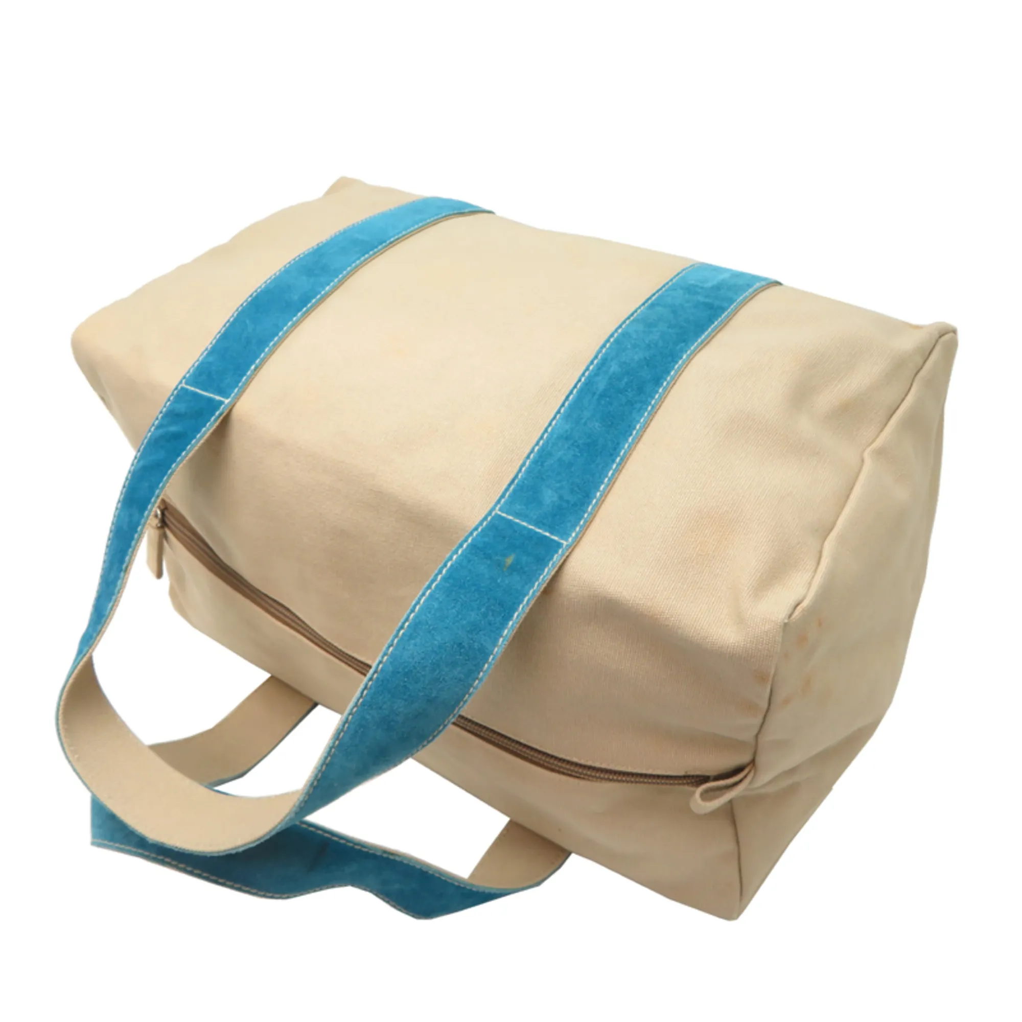 Canvas Leather Tote Bag (Pre-Owned) - Prada - Modalova