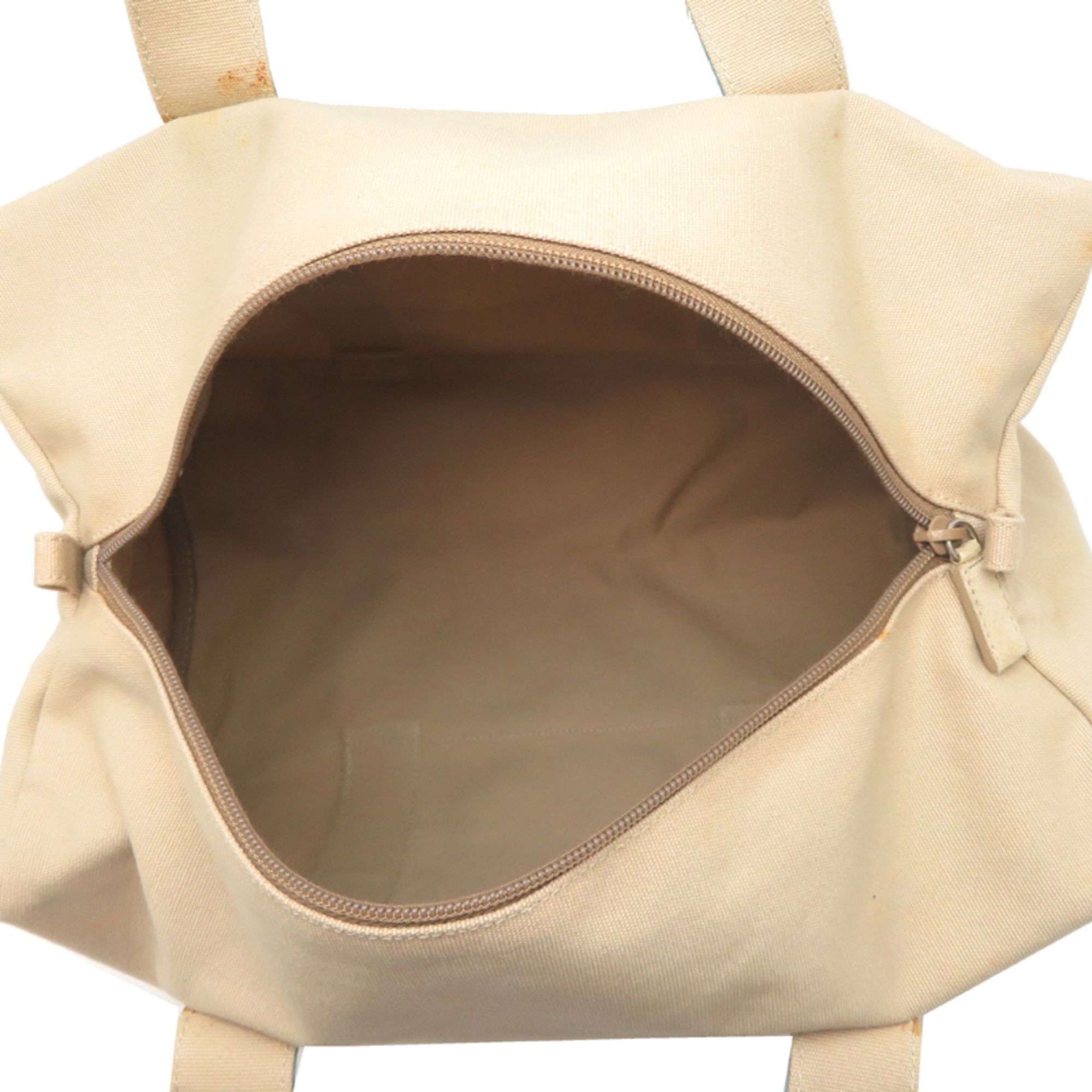 Canvas Leather Tote Bag (Pre-Owned) - Prada - Modalova
