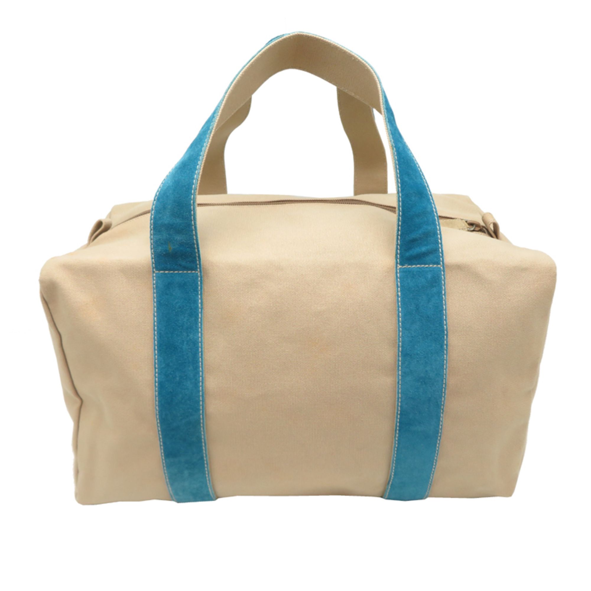 Canvas Leather Tote Bag (Pre-Owned) - Prada - Modalova