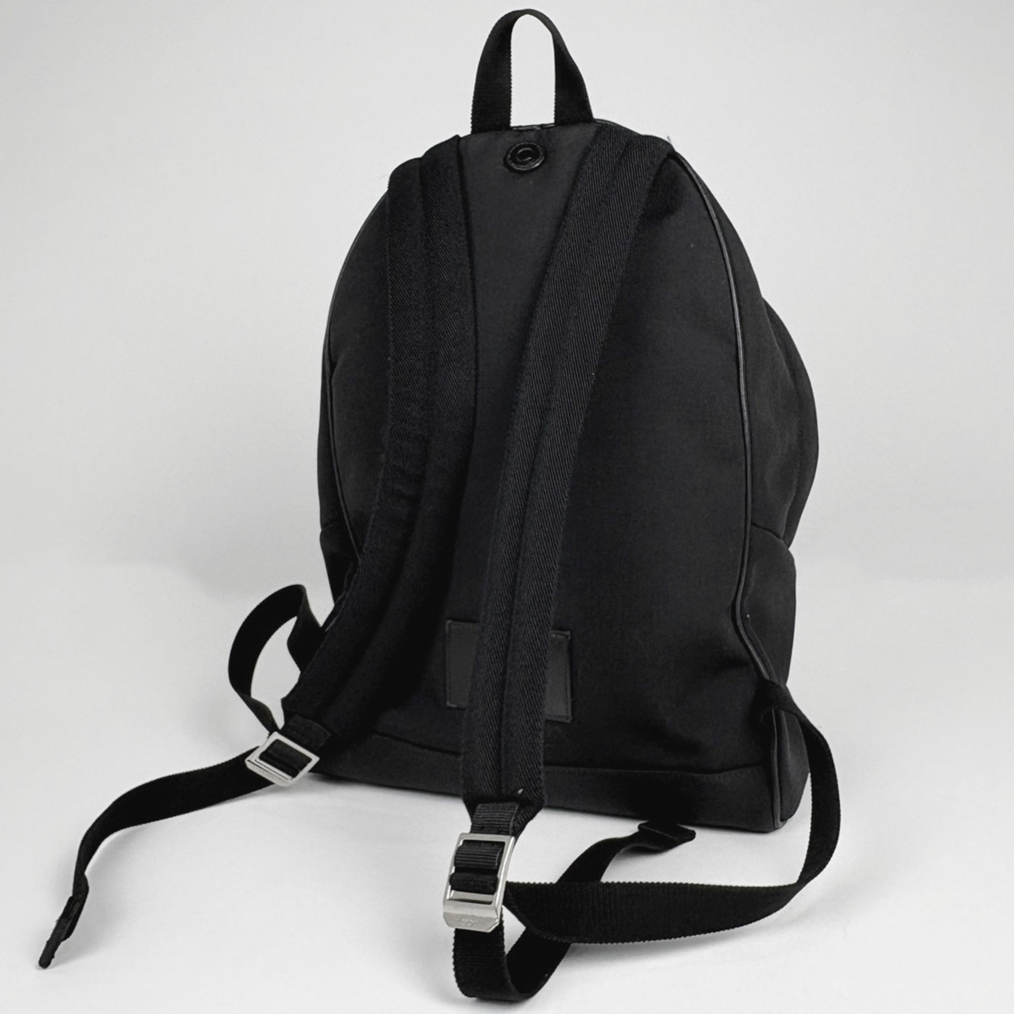 Canvas Leather Backpack (Pre-Owned) - Saint Laurent - Modalova