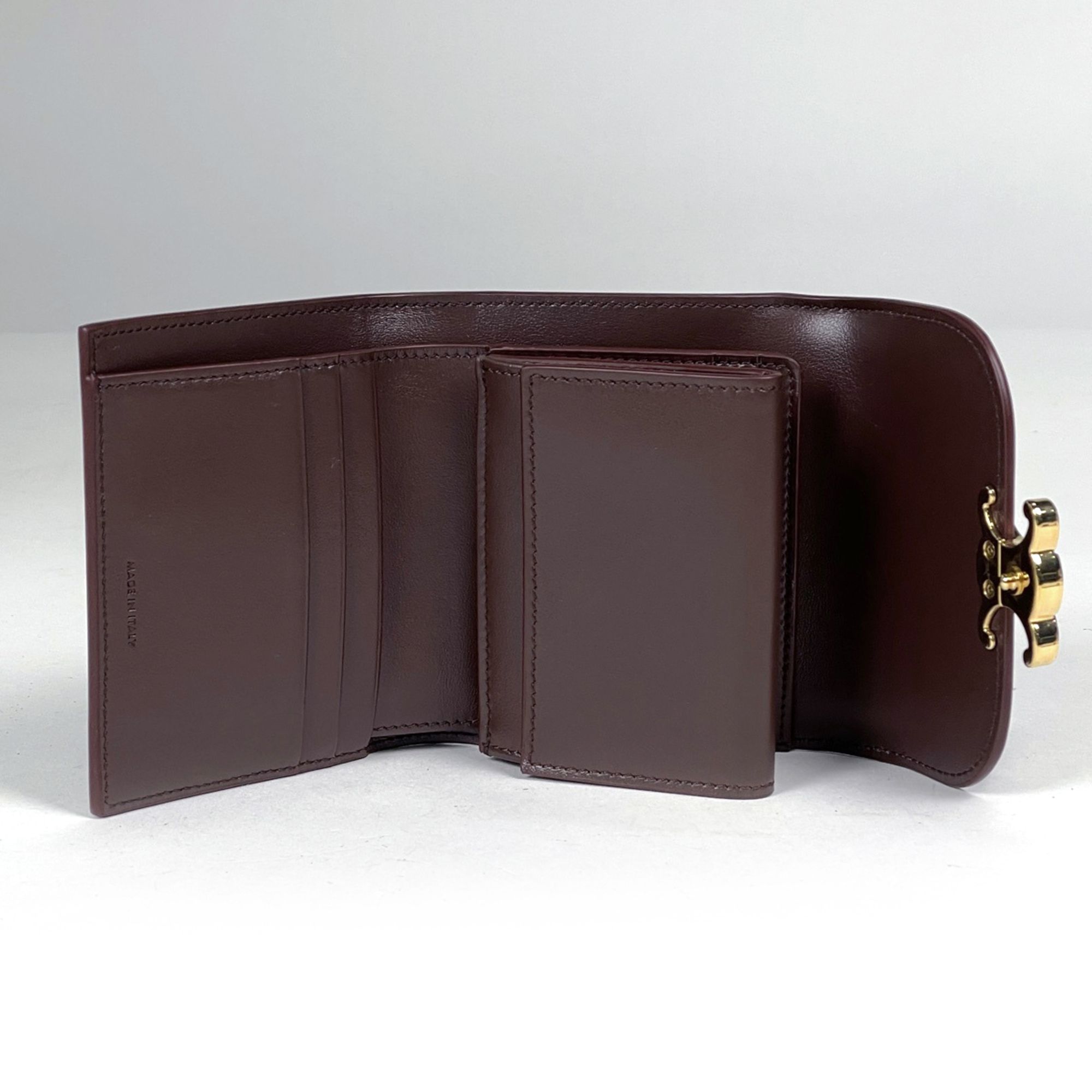 Leather Wallet (Tri-Fold) (Pre-Owned) - Celine - Modalova