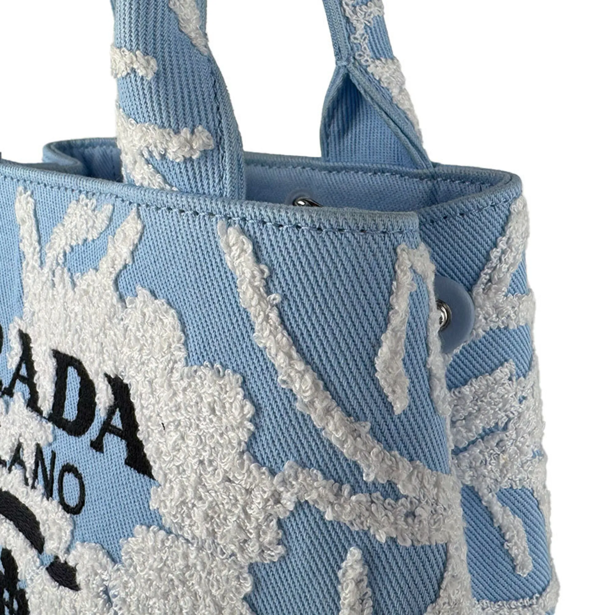 Canvas Pile Fabric Handbag Shoulder Bag (Pre-Owned) - Prada - Modalova