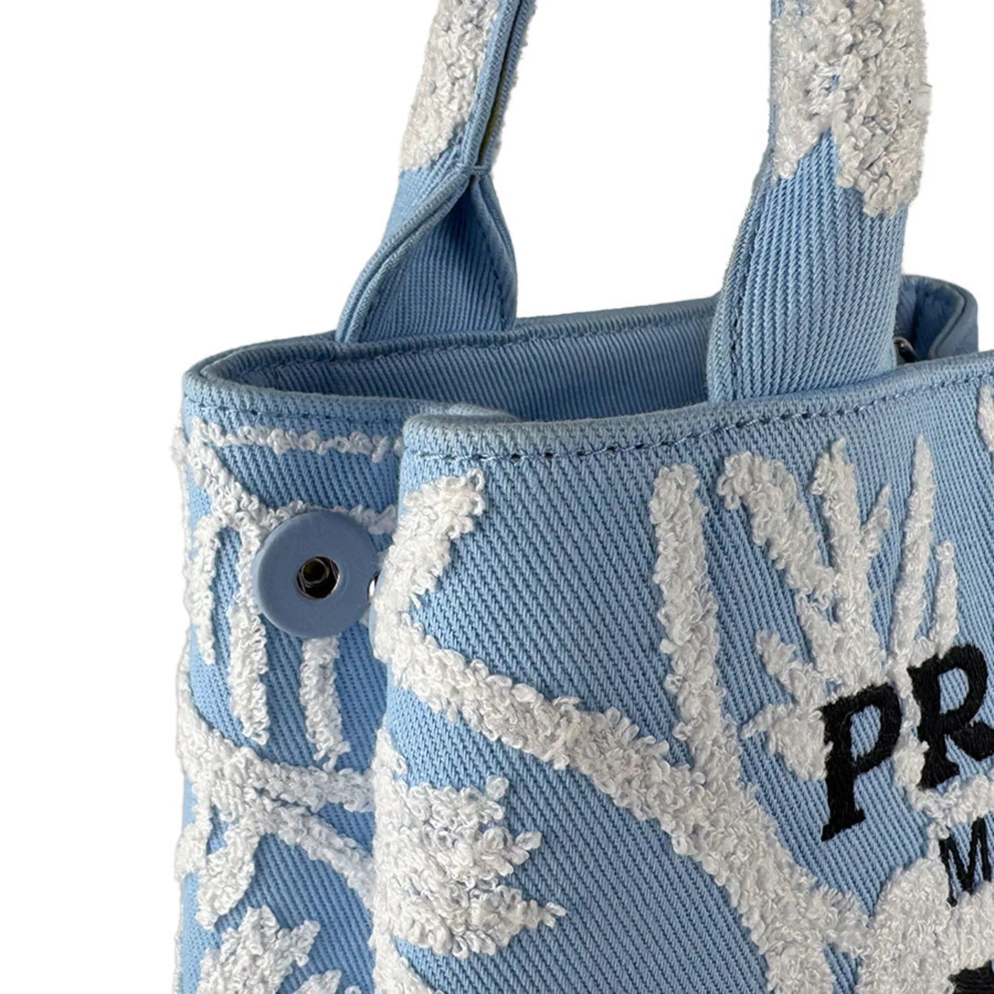 Canvas Pile Fabric Handbag Shoulder Bag (Pre-Owned) - Prada - Modalova