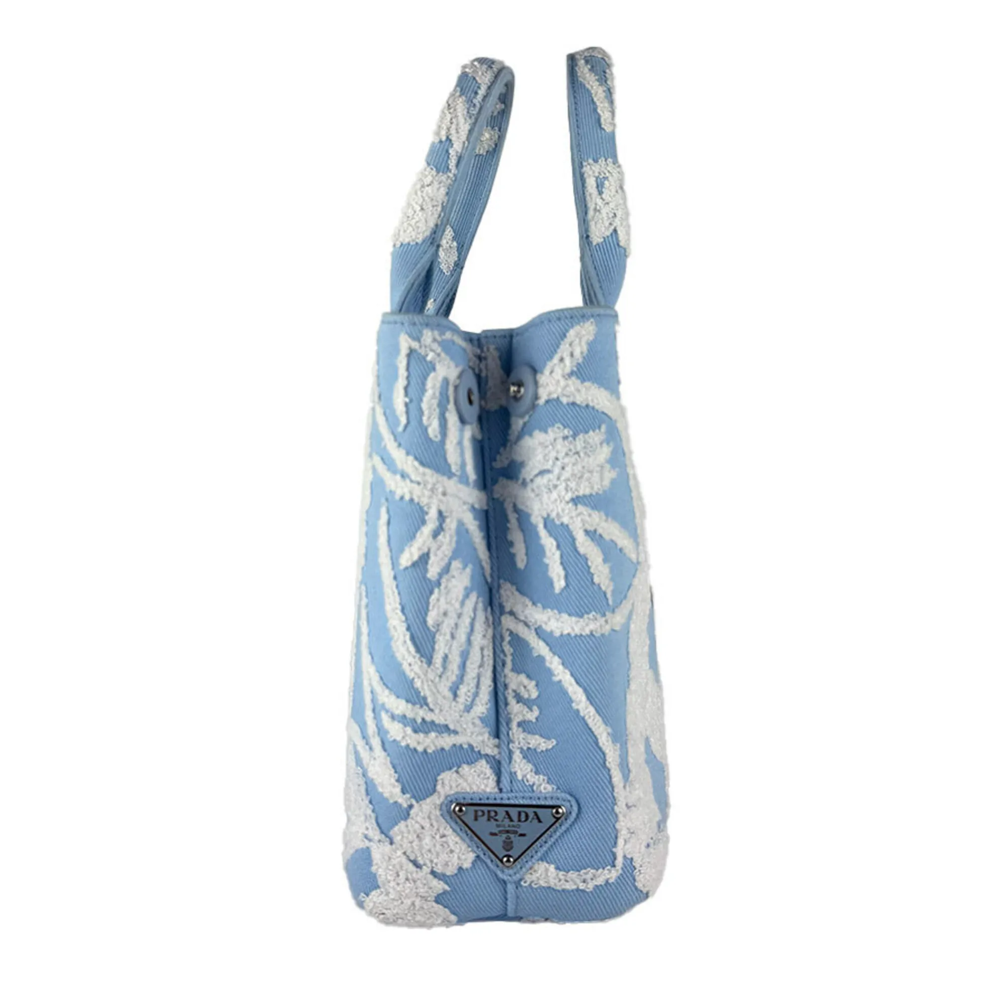 Canvas Pile Fabric Handbag Shoulder Bag (Pre-Owned) - Prada - Modalova