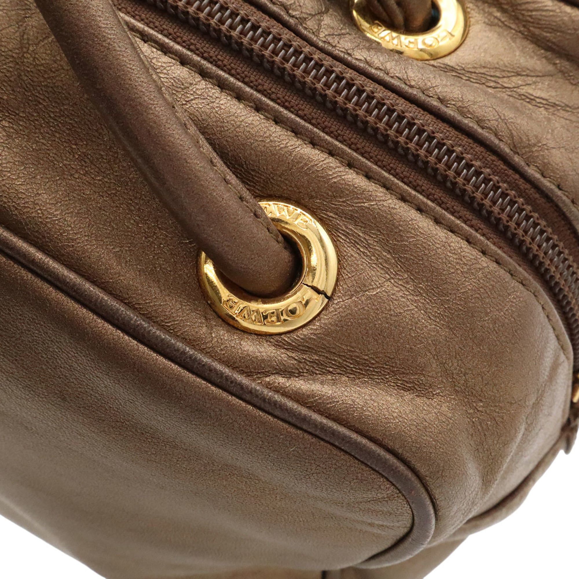 Leather Handbag (Pre-Owned) - Loewe - Modalova