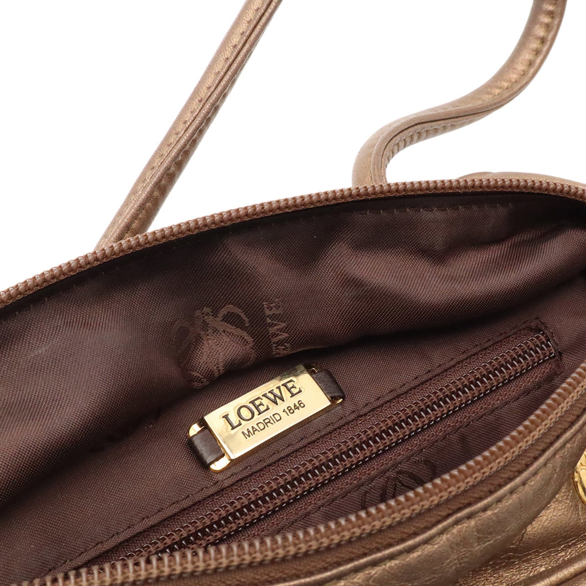 Leather Handbag (Pre-Owned) - Loewe - Modalova