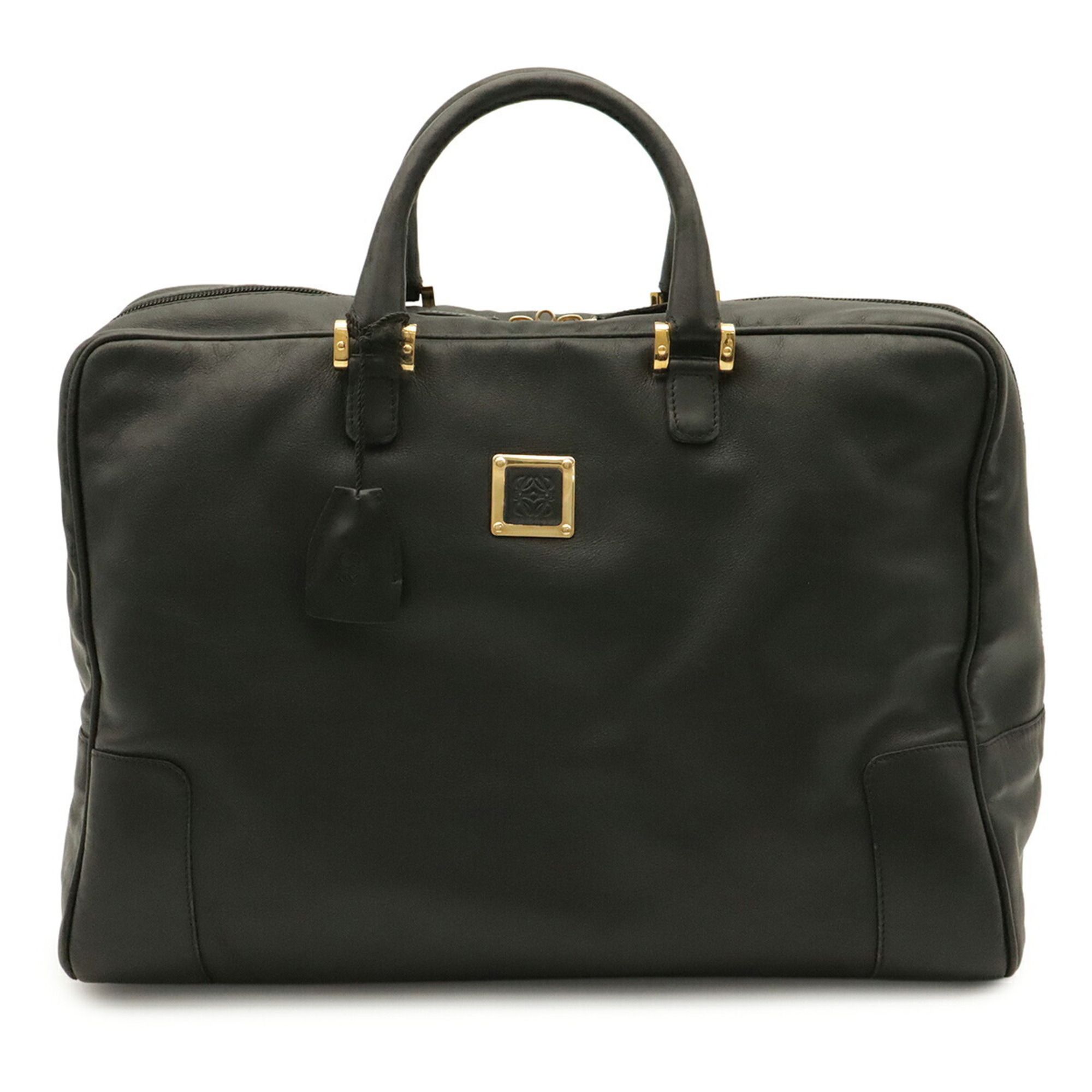 Leather Boston Bag Handbag (Pre-Owned) - Loewe - Modalova