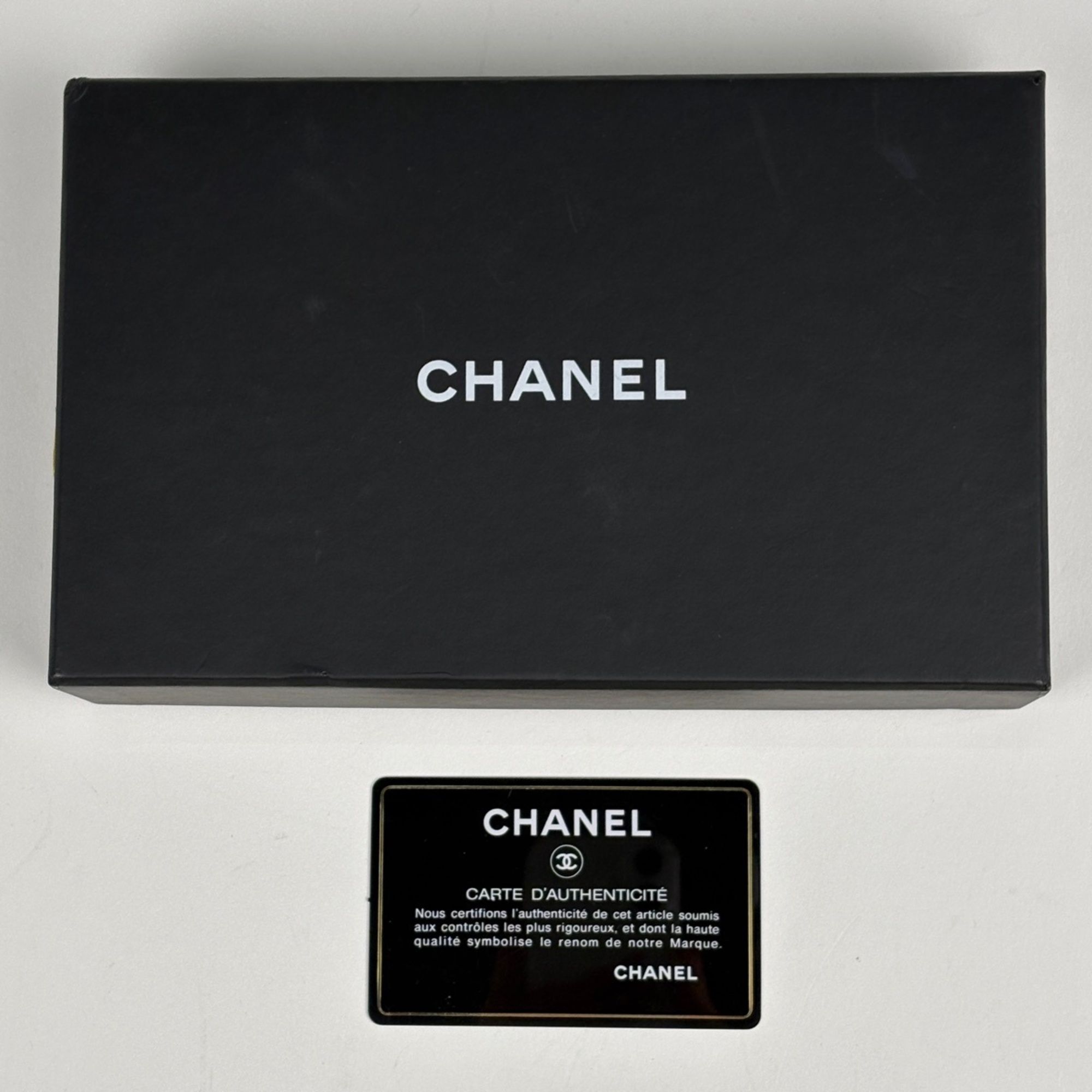 Grained Calfskin Wallet (Tri-Fold) (Pre-Owned) - Chanel - Modalova