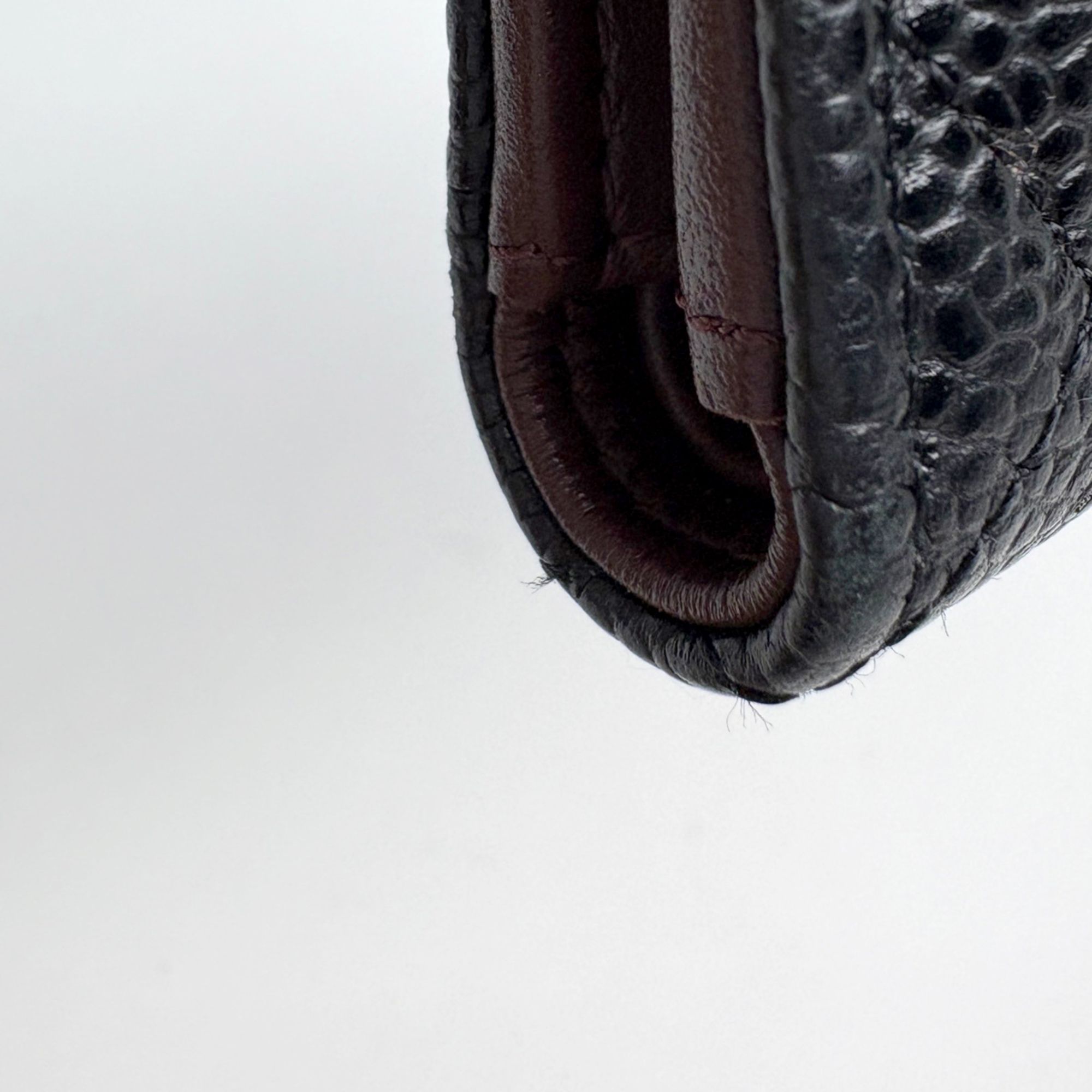 Grained Calfskin Wallet (Tri-Fold) (Pre-Owned) - Chanel - Modalova