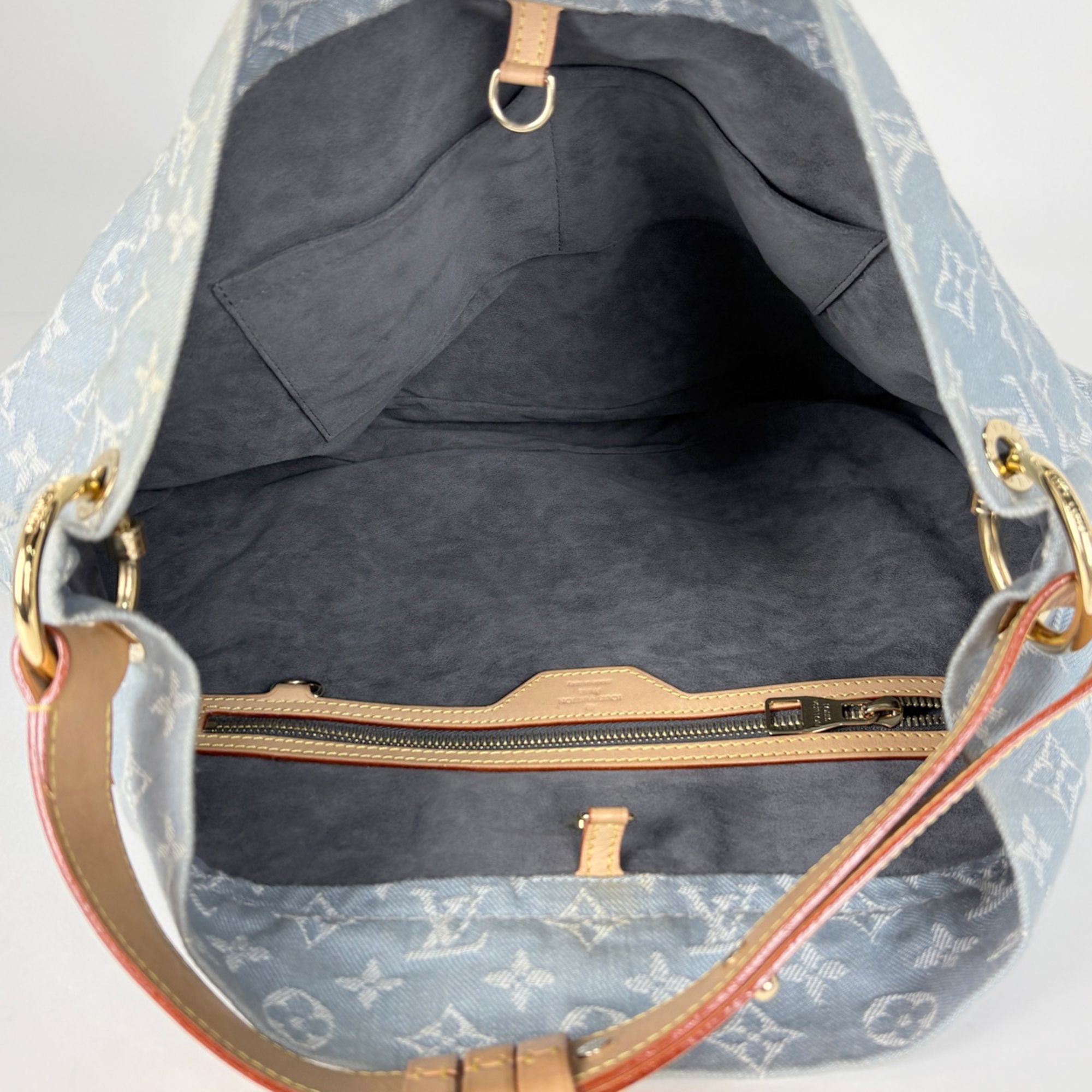 Monogram Denim Monogram Denim Shoulder Bag (Pre-Owned) - Louis Vuitton - Modalova