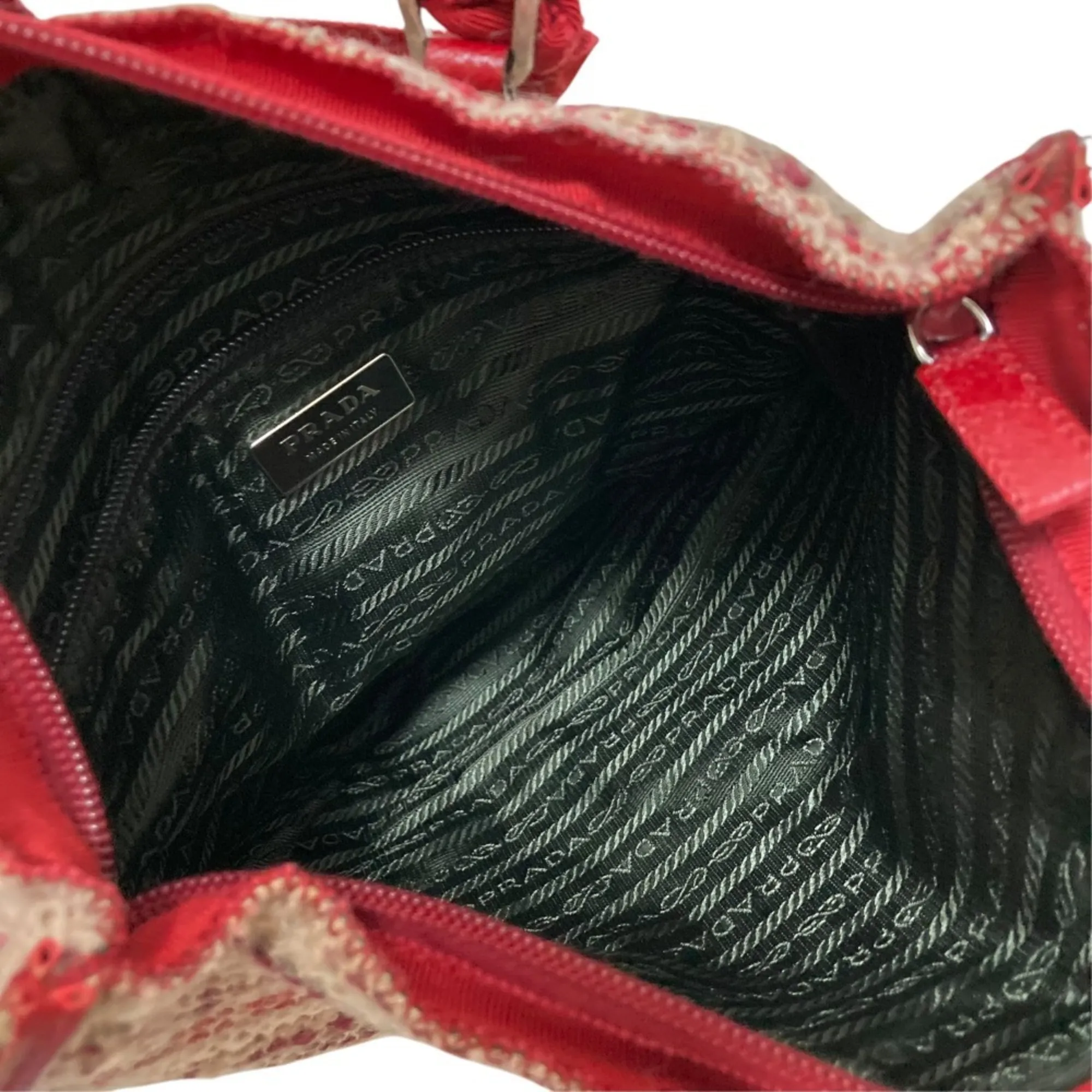 Tweed Handbag (Pre-Owned) - Prada - Modalova