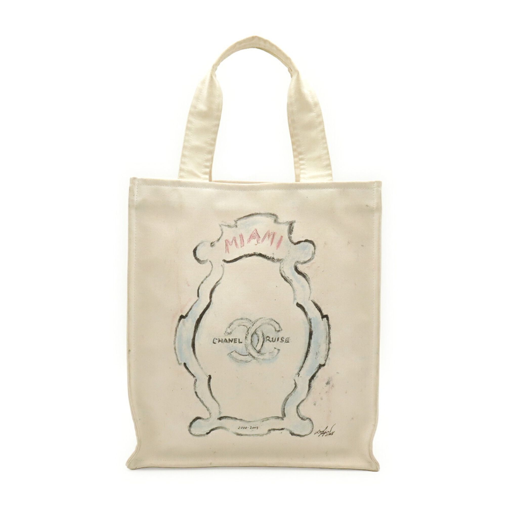 Canvas Shoulder Bag Tote Bag (Pre-Owned) - Chanel - Modalova